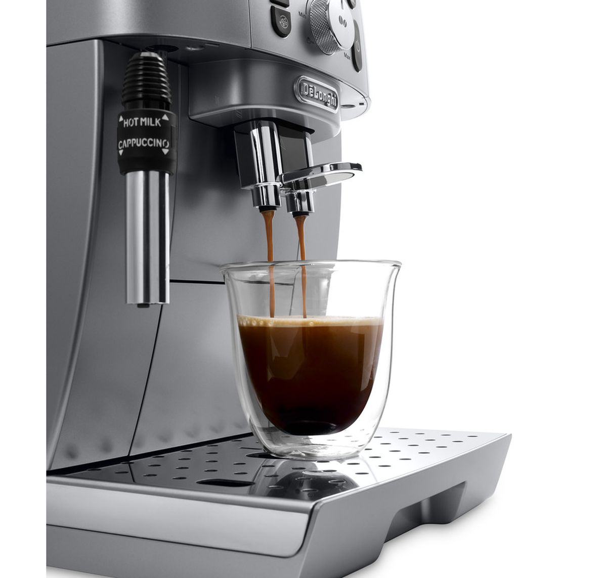 Voir la diapositive 2 : DELONGHI Machine à café expresso avec broyeur ECAM250.31.SB - Silver