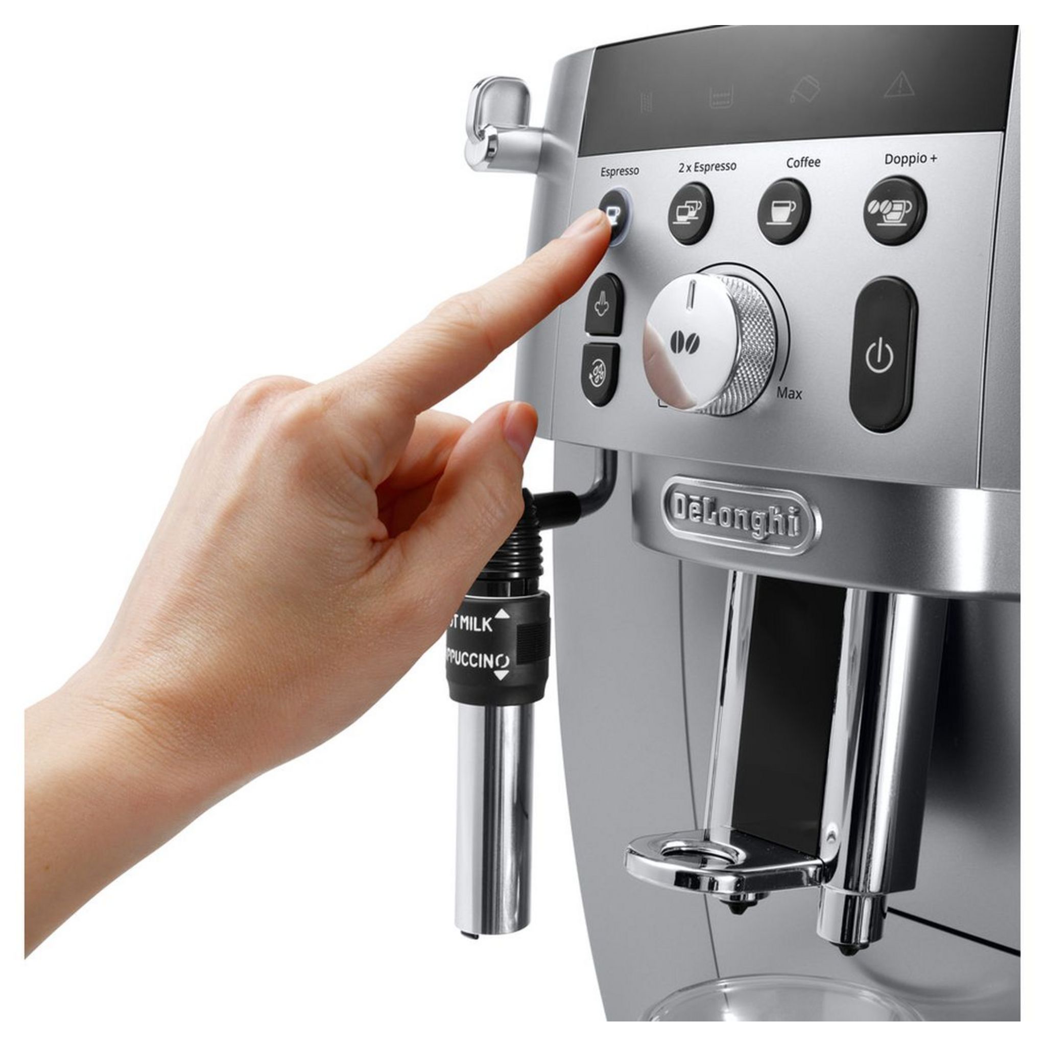 Voir la diapositive 5 : DELONGHI Machine à café expresso avec broyeur ECAM250.31.SB - Silver