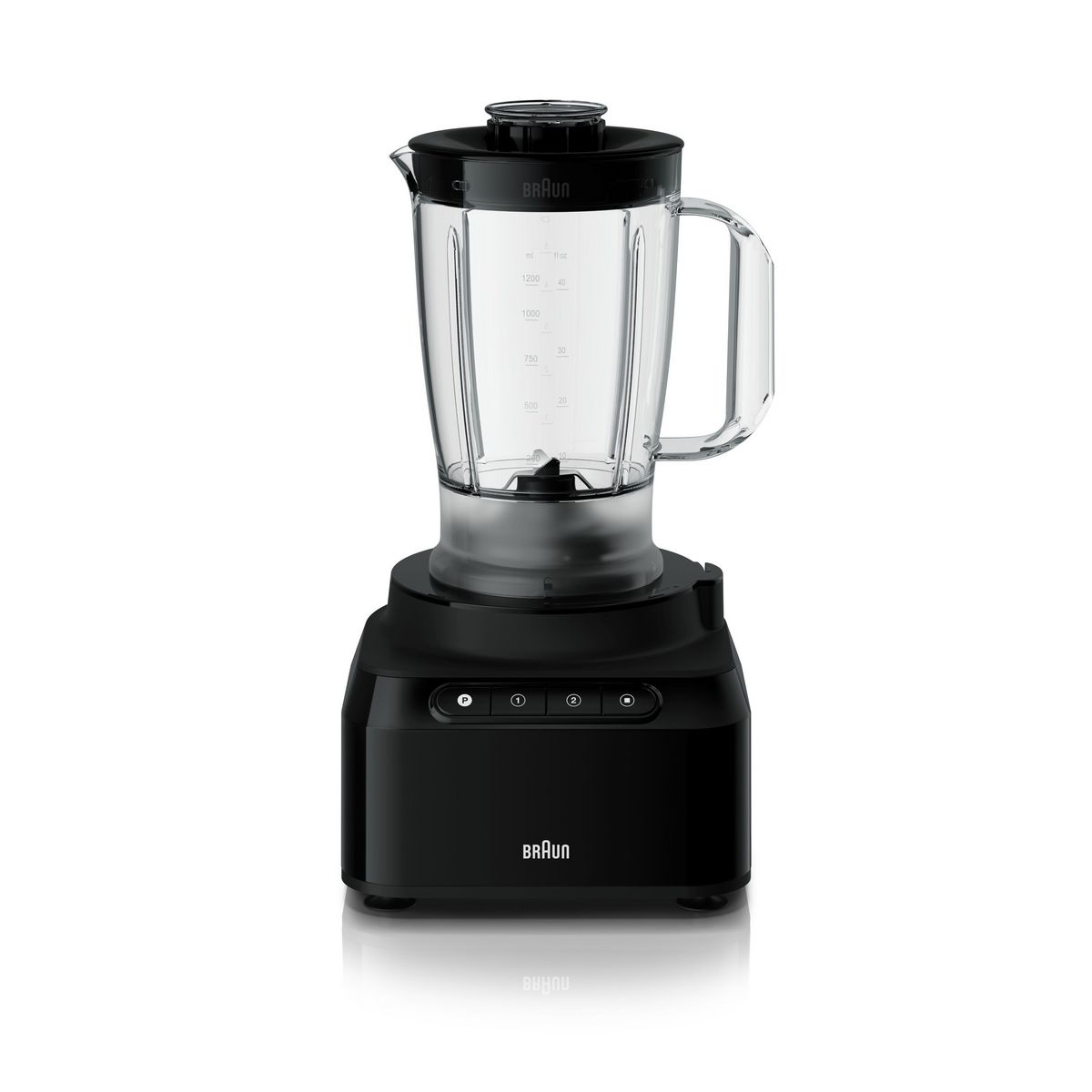 BRAUN Robot multifonction avec hachoir FP3132BK - Noir