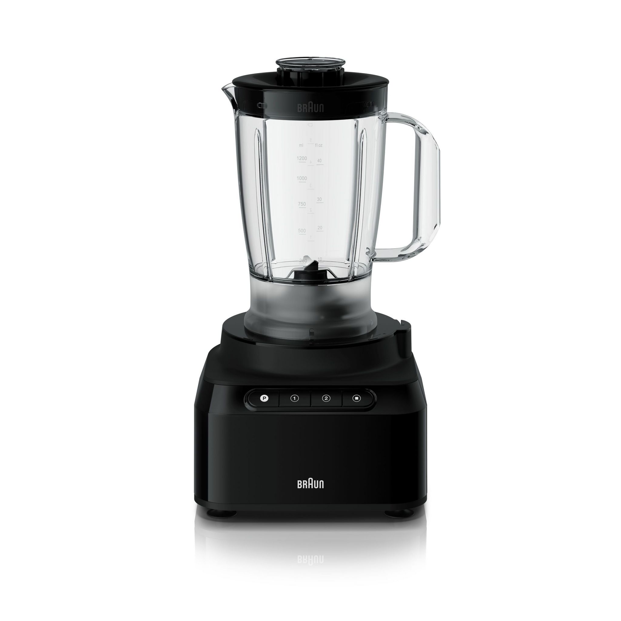 Voir la diapositive 3 : BRAUN Robot multifonction avec hachoir FP3132BK - Noir