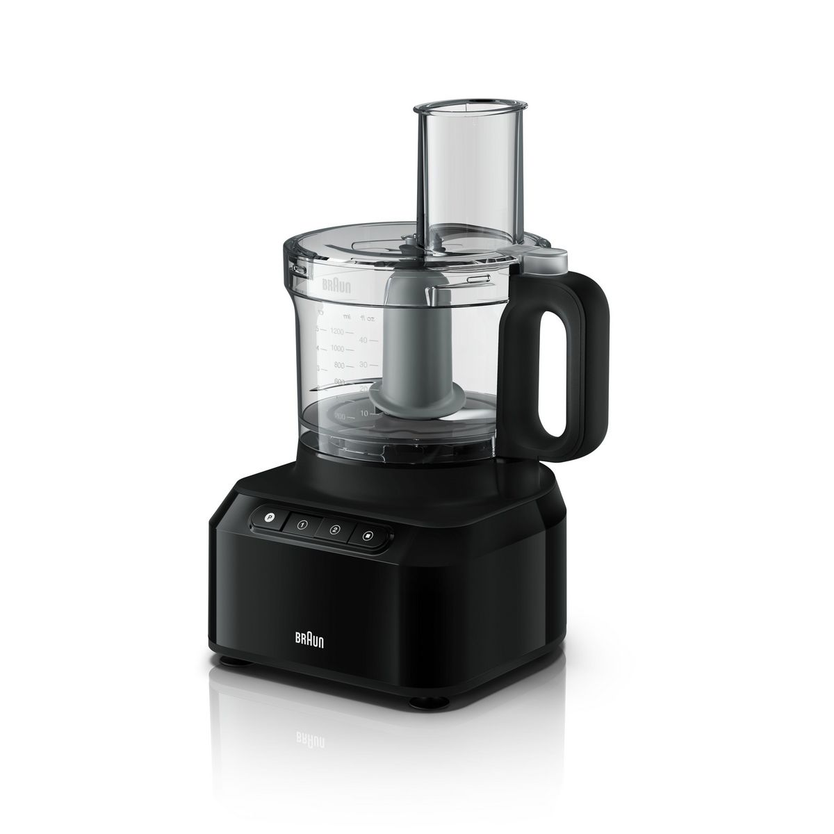 BRAUN Robot multifonction avec hachoir FP3132BK - Noir