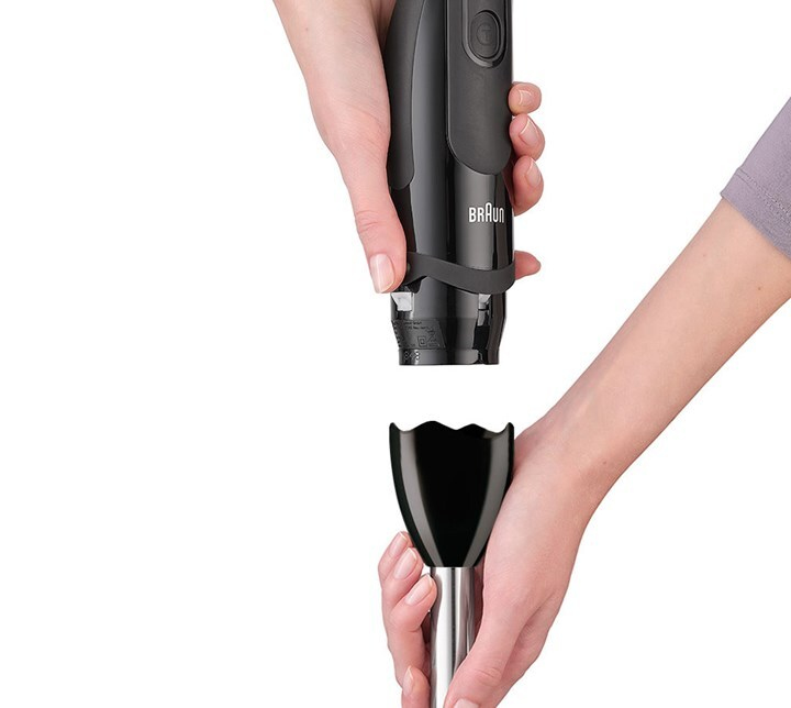 Voir la diapositive 3 : BRAUN Mixeur plongeant MQ5237BK - Noir