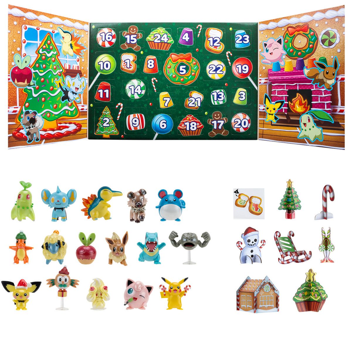 BANDAI Calendrier de l'Avent Pokemon