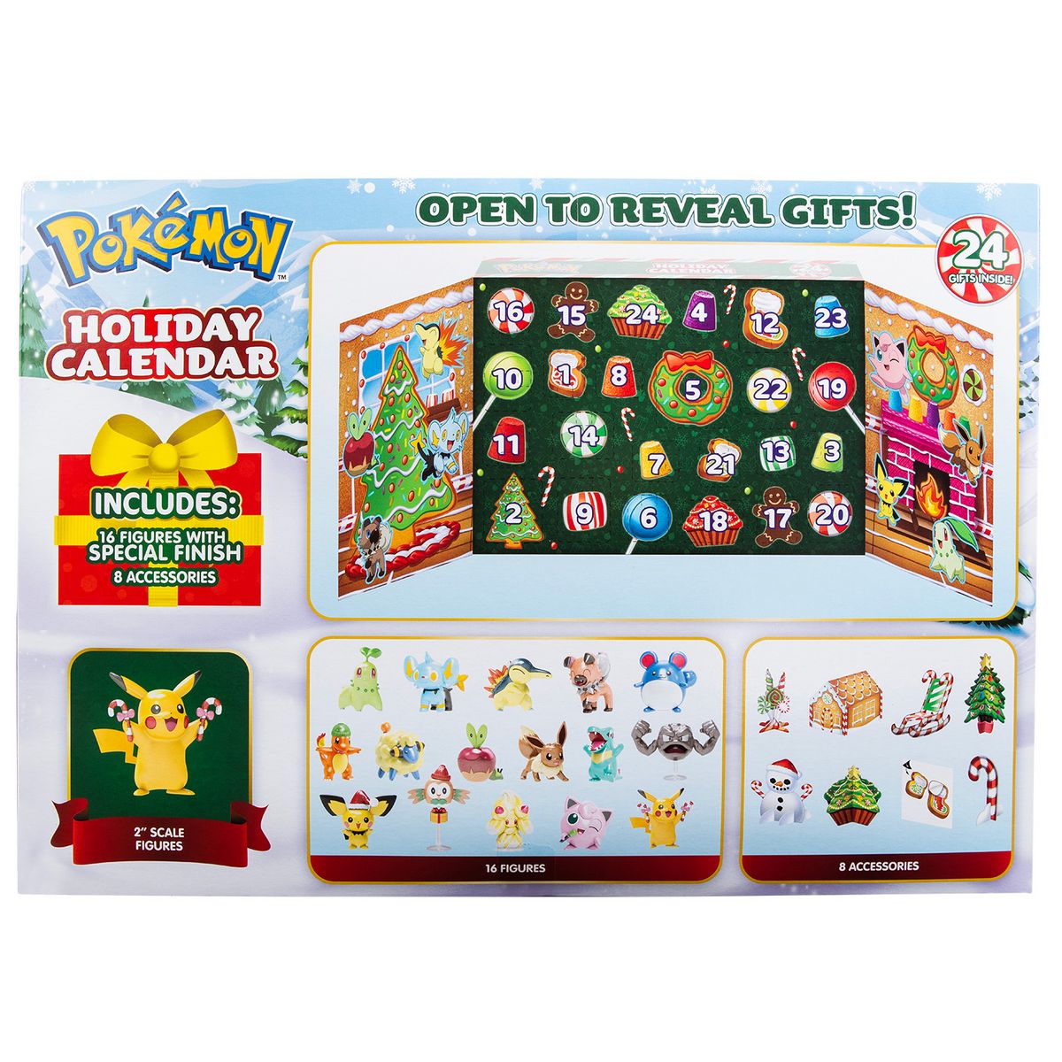 BANDAI Calendrier de l'Avent Pokemon