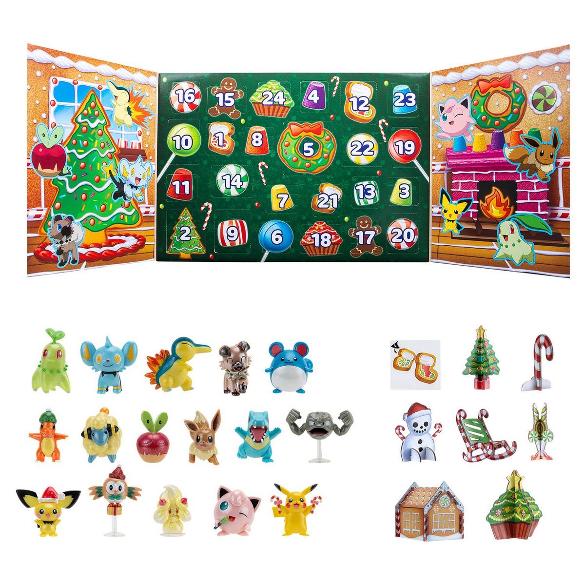 BANDAI Calendrier de l'Avent Pokemon