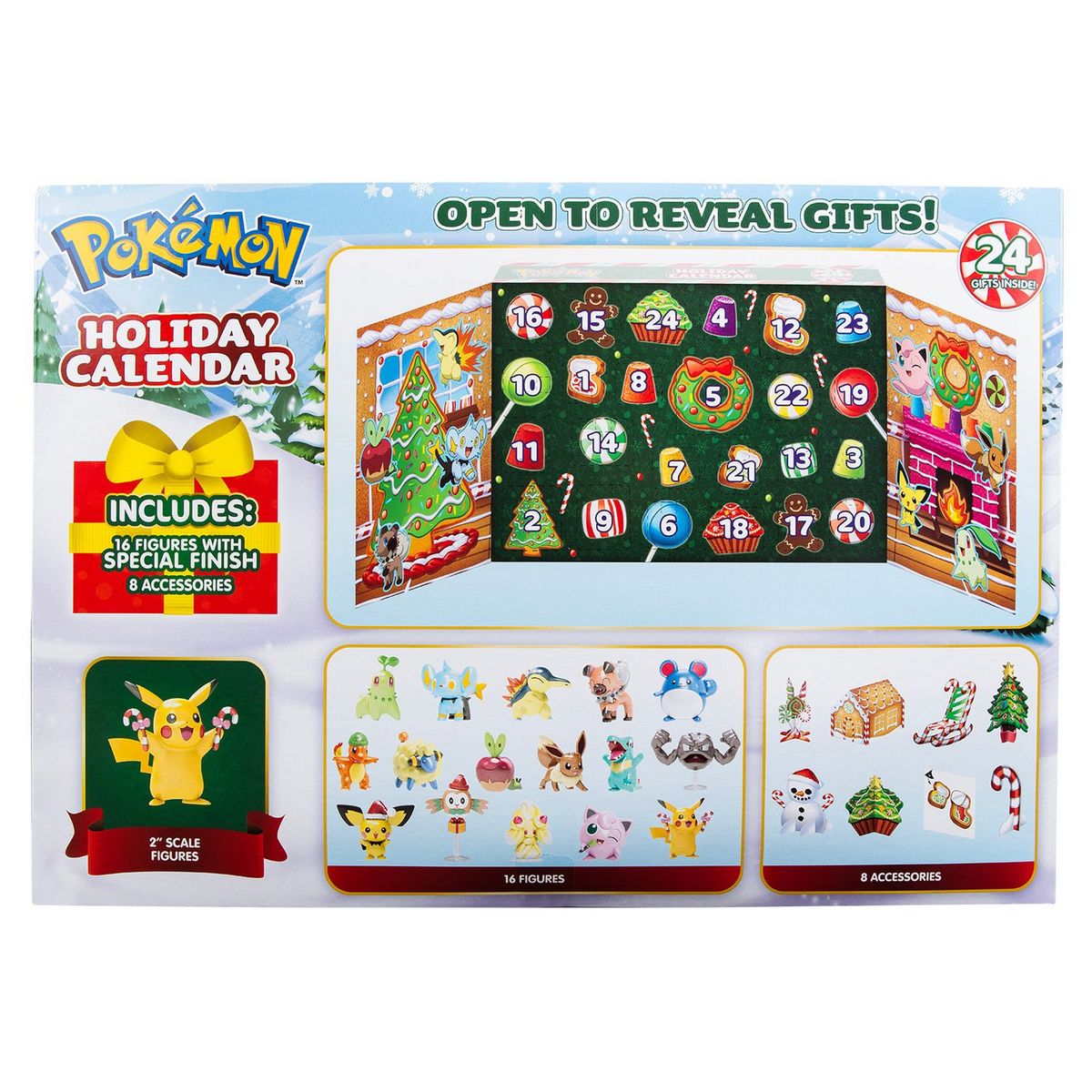 BANDAI Calendrier de l'Avent Pokemon