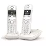 GIGASET Téléphone sans fil - AS690 Duo - Blanc