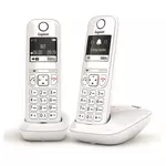 GIGASET Téléphone sans fil - AS690 Duo - Blanc
