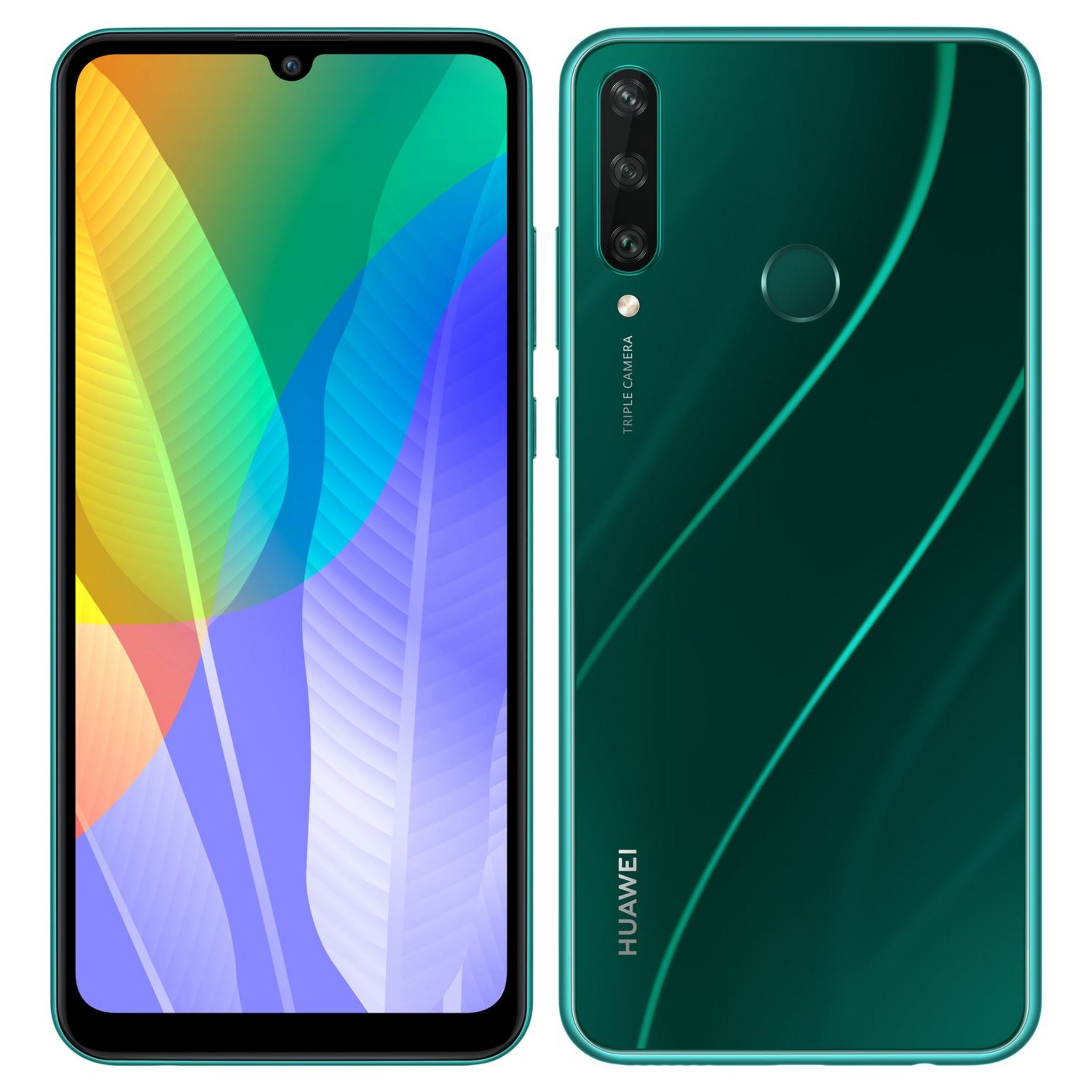 Voir la diapositive 10 : HUAWEI Smartphone Y6P 64 Go 6.3 pouces Vert 4G Double NanoSim