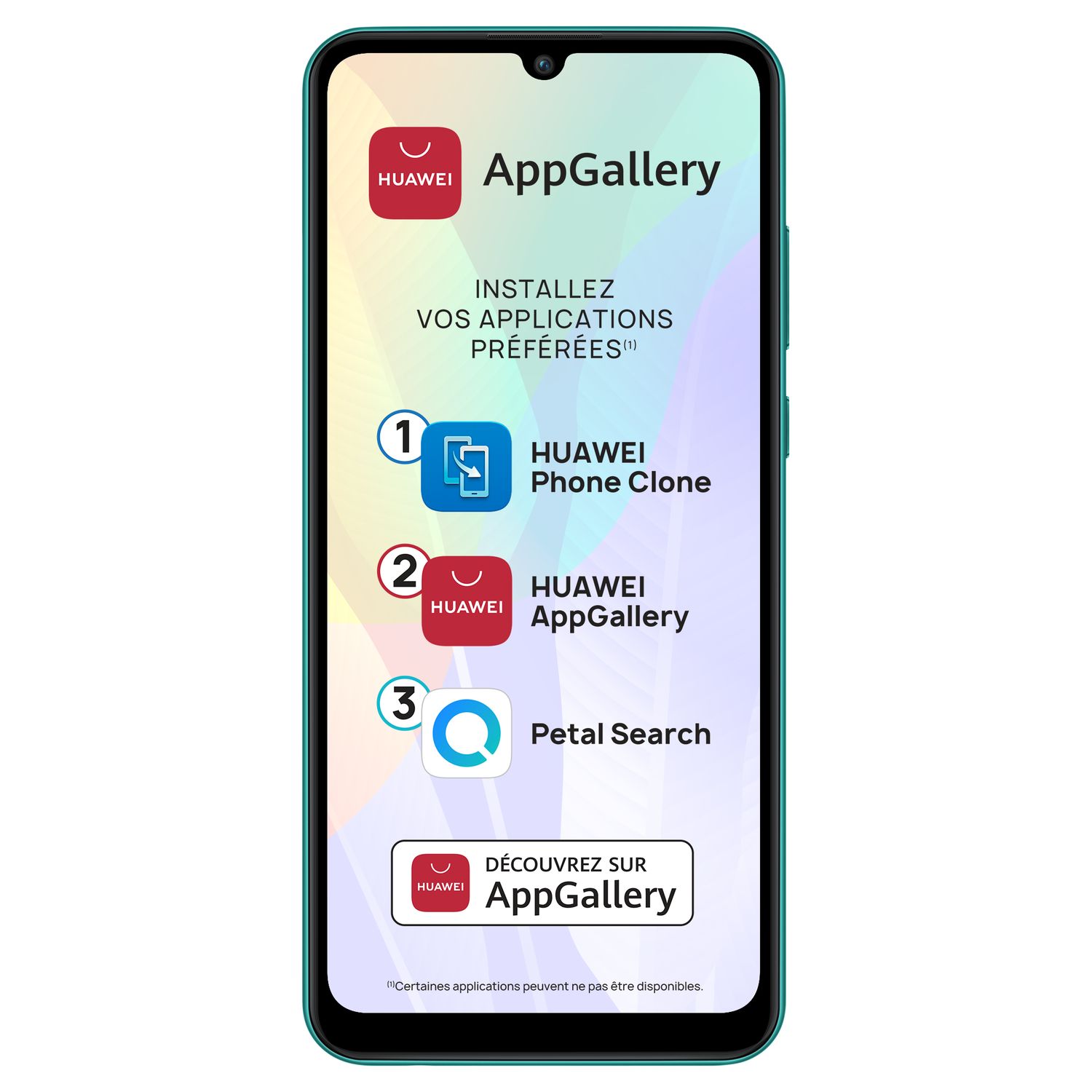 Voir la diapositive 11 : HUAWEI Smartphone Y6P 64 Go 6.3 pouces Vert 4G Double NanoSim