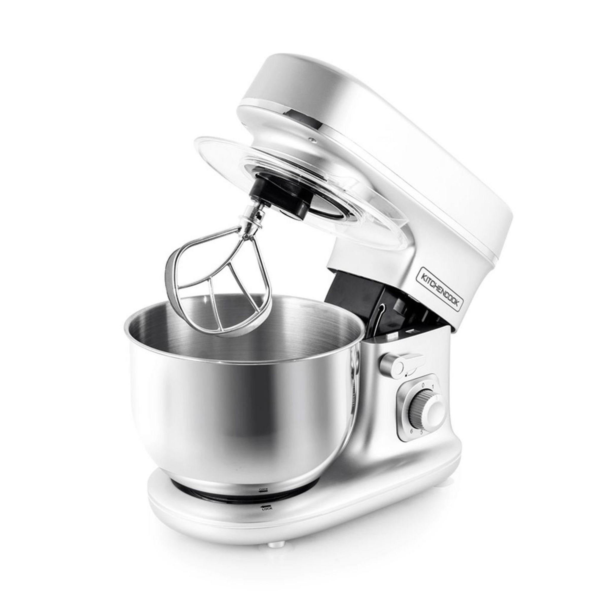 Voir la diapositive 8 : KITCHENCOOK Robot pâtissier REVOLVE - Silver