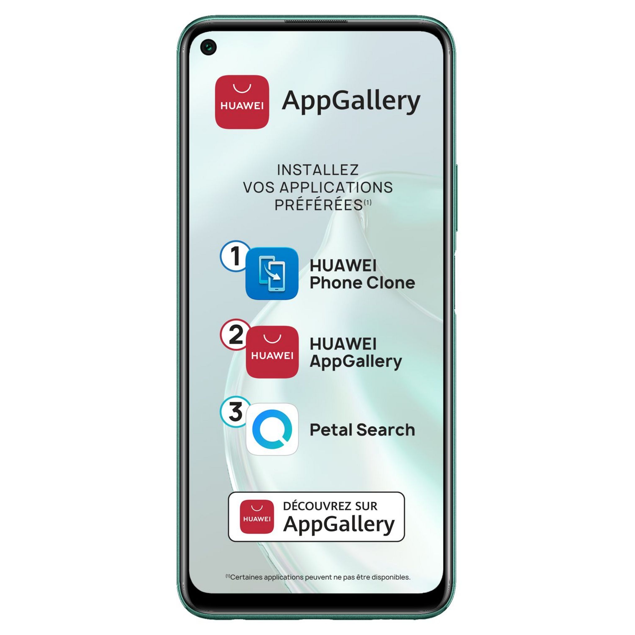 Voir la diapositive 7 : HUAWEI Smartphone P40 Lite 128 Go 6.5 pouces Vert 5G Double NanoSim