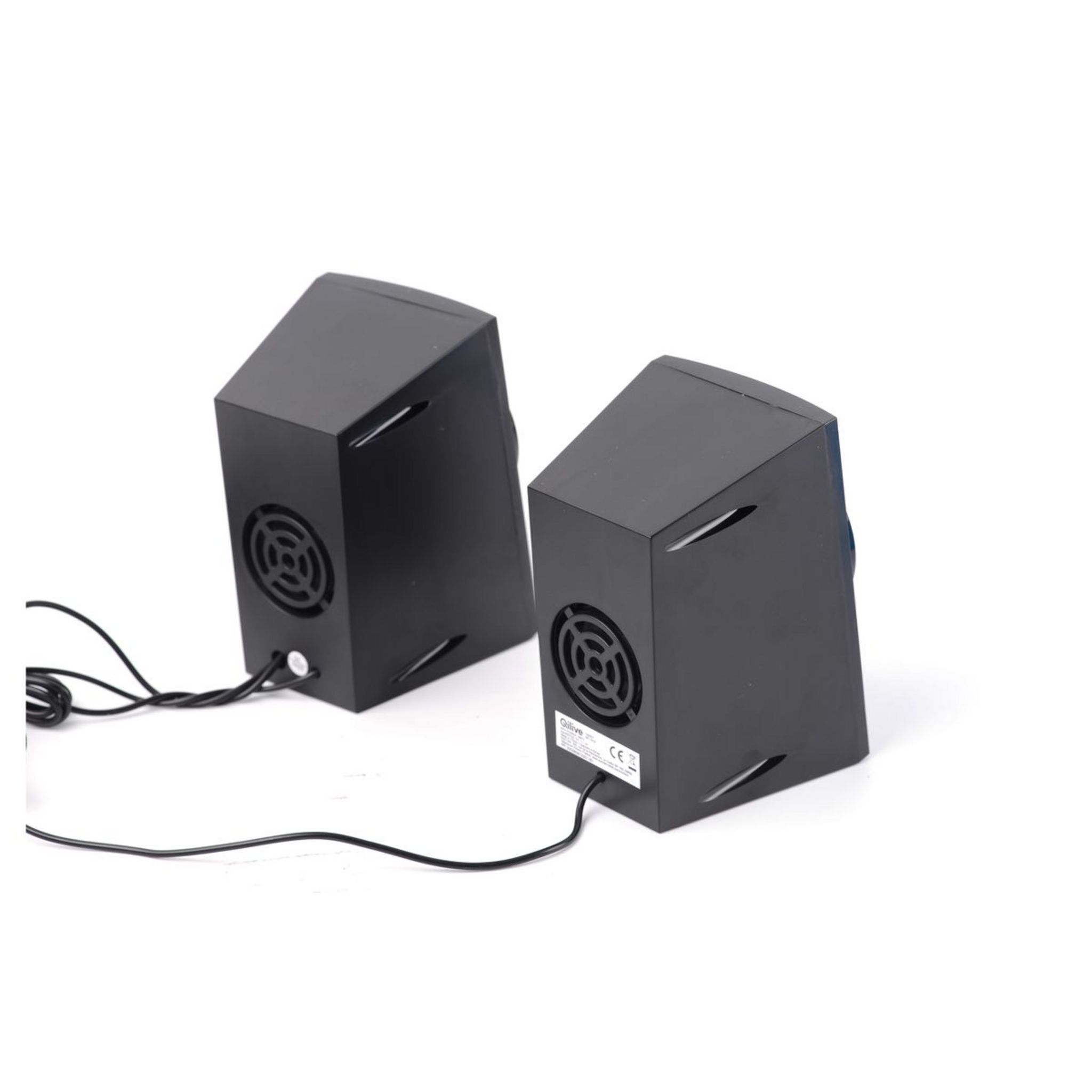 Voir la diapositive 3 : QILIVE Enceintes 2.0 Q.3403 - Noir