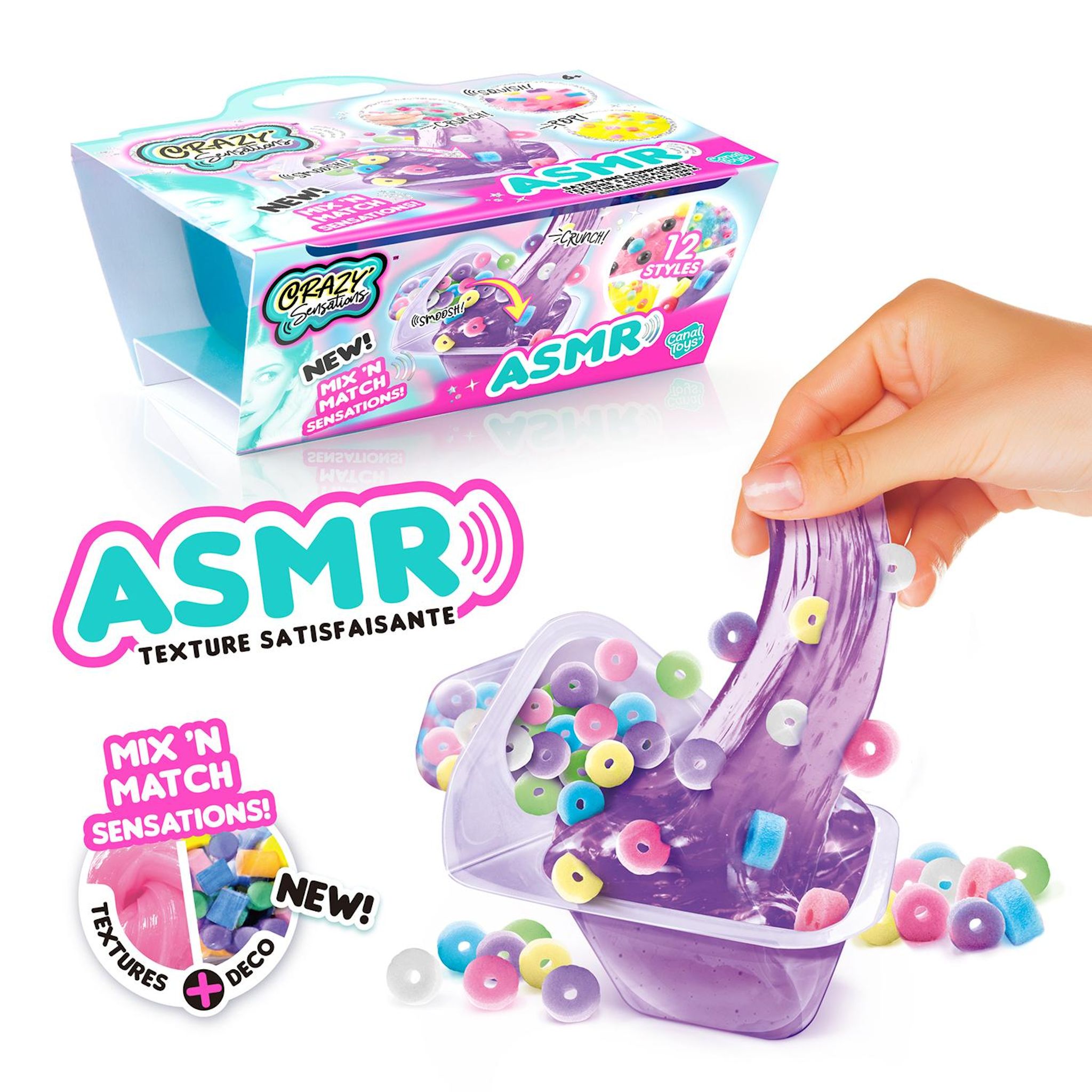 Voir la diapositive 3 : CANAL TOYS Kit de texture Mix'N Match sensations