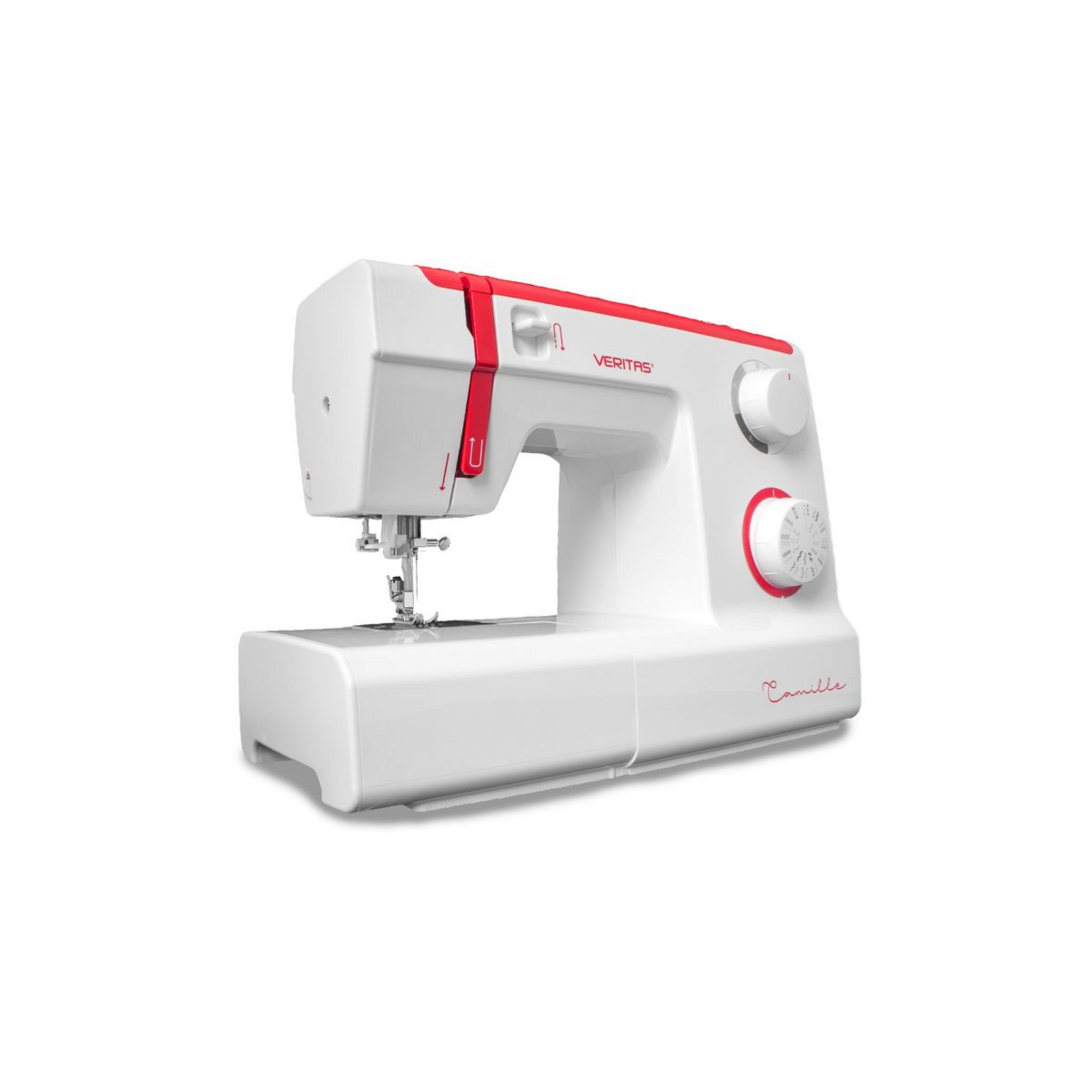 Voir la diapositive 2 : VERITAS Machine à coudre Camille - Blanc