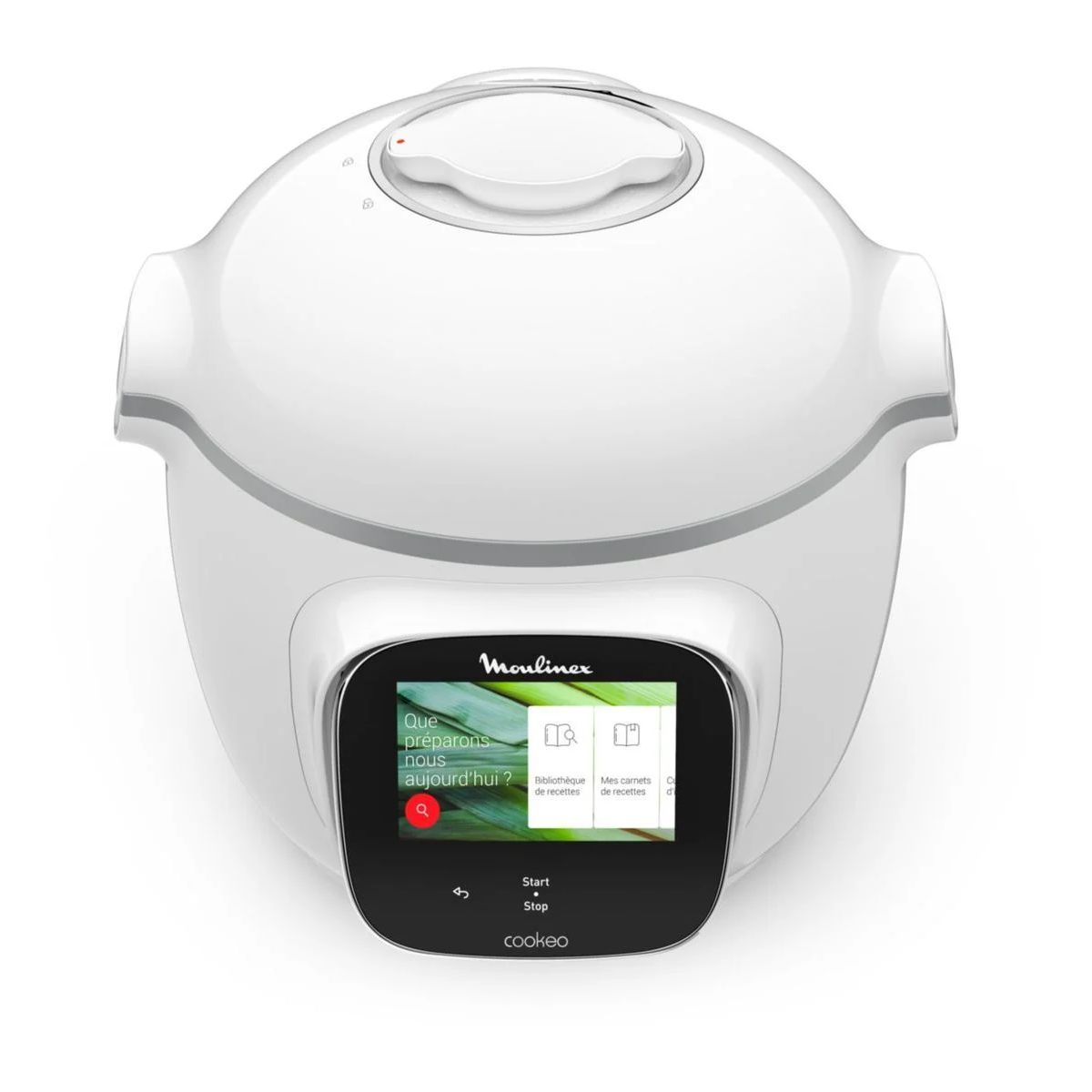 MOULINEX Multicuiseur intelligent COOKEO TOUCH Blanc 250 recettes - CE901100