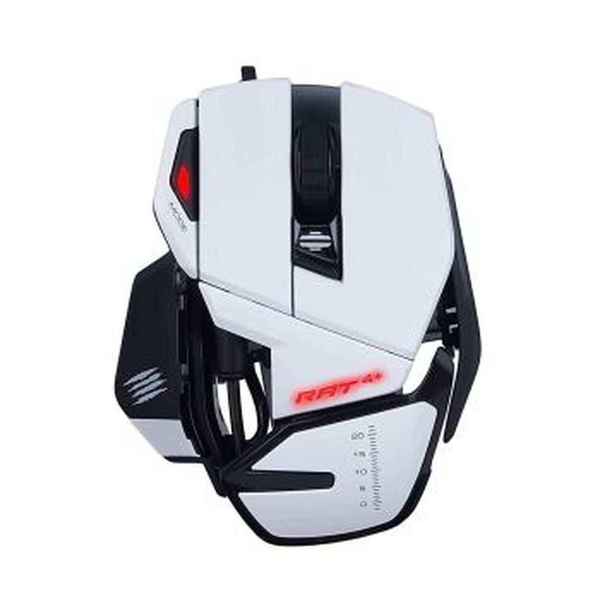 Voir la diapositive 2 : MADCATZ Souris Gaming RAT 4+ Blanche