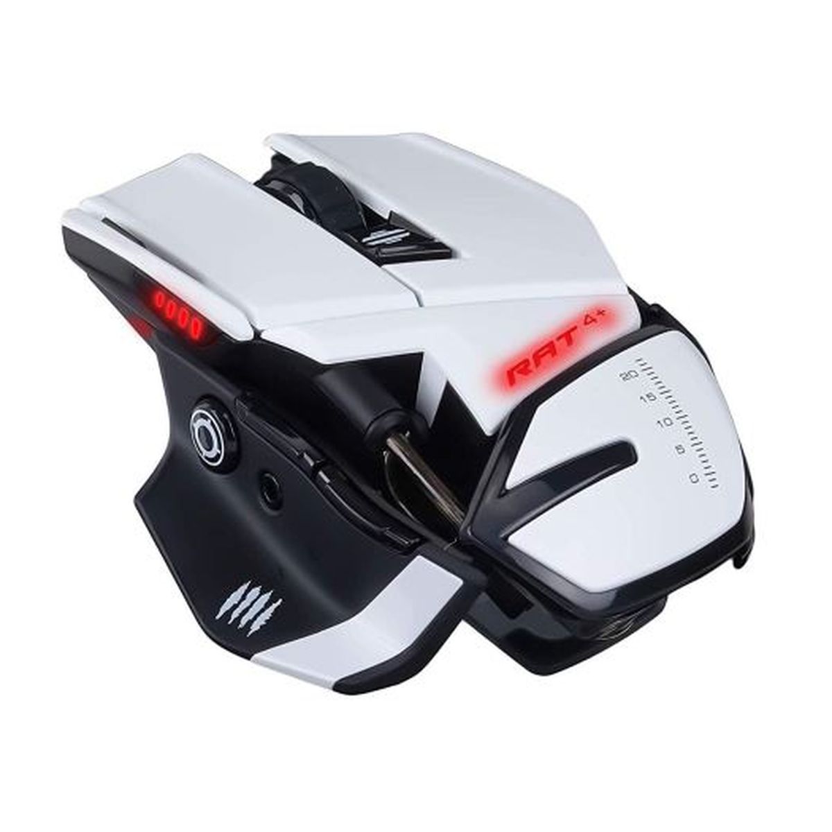 Voir la diapositive 7 : MADCATZ Souris Gaming RAT 4+ Blanche