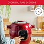 Voir la diapositive 6 : MOULINEX Multicuiseur intelligent cookeo CE85B510 - Rouge