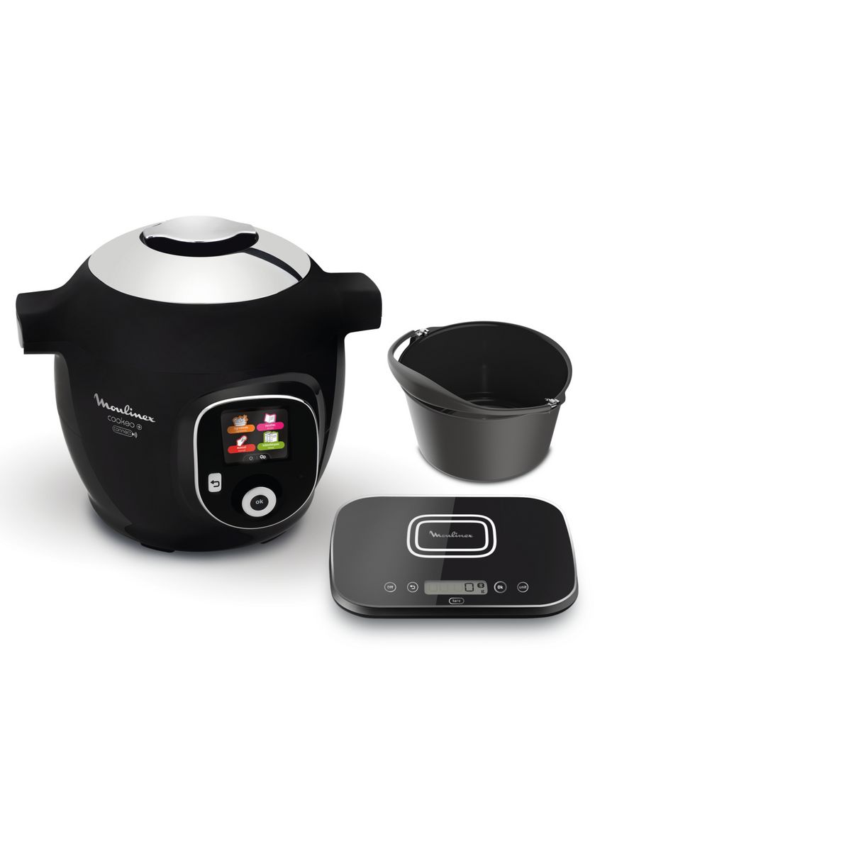 MOULINEX Multicuiseur intelligent COOKEO Mega Connect+ CE589800 - Noir