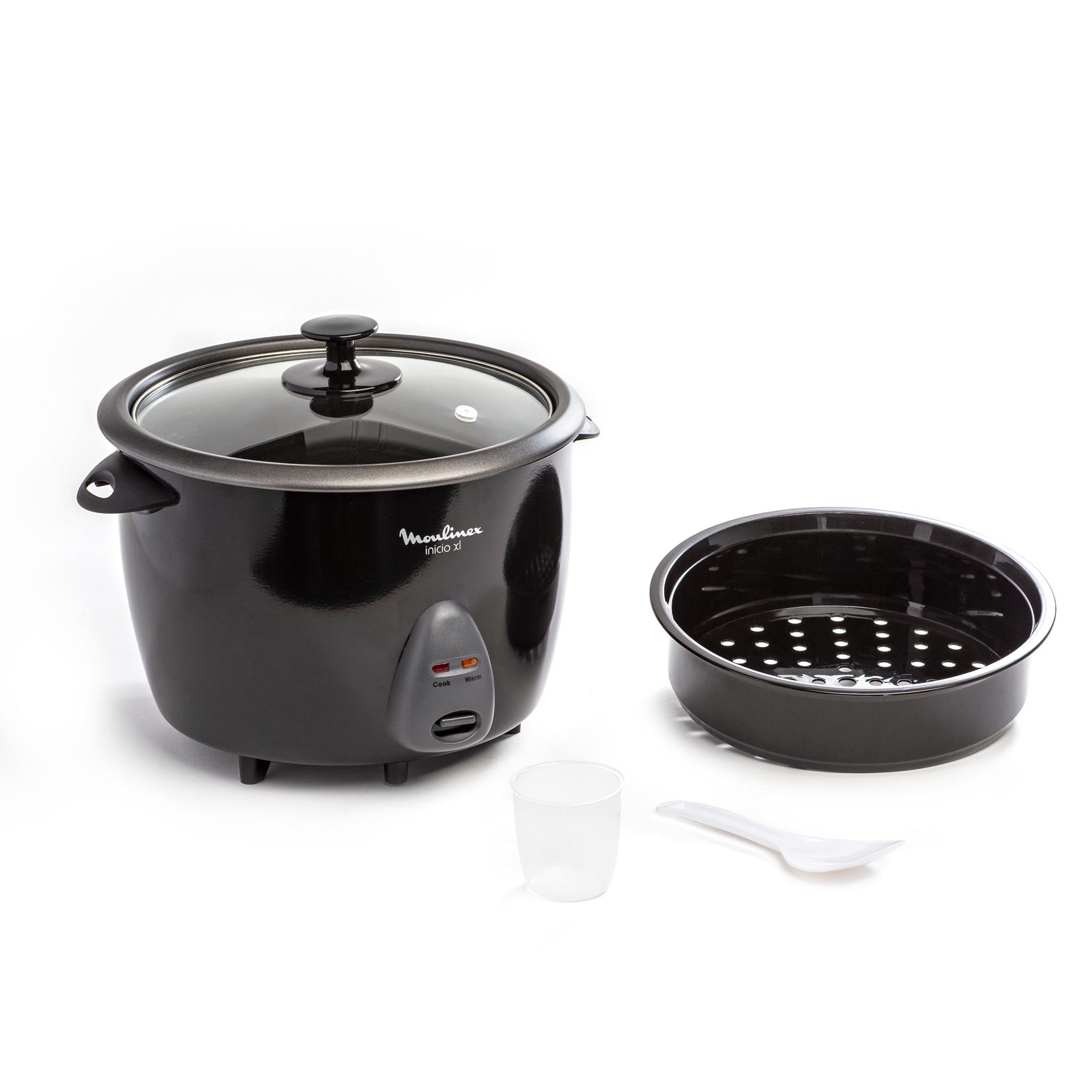 Voir la diapositive 2 : MOULINEX Cuiseur à riz MK158811 - Noir