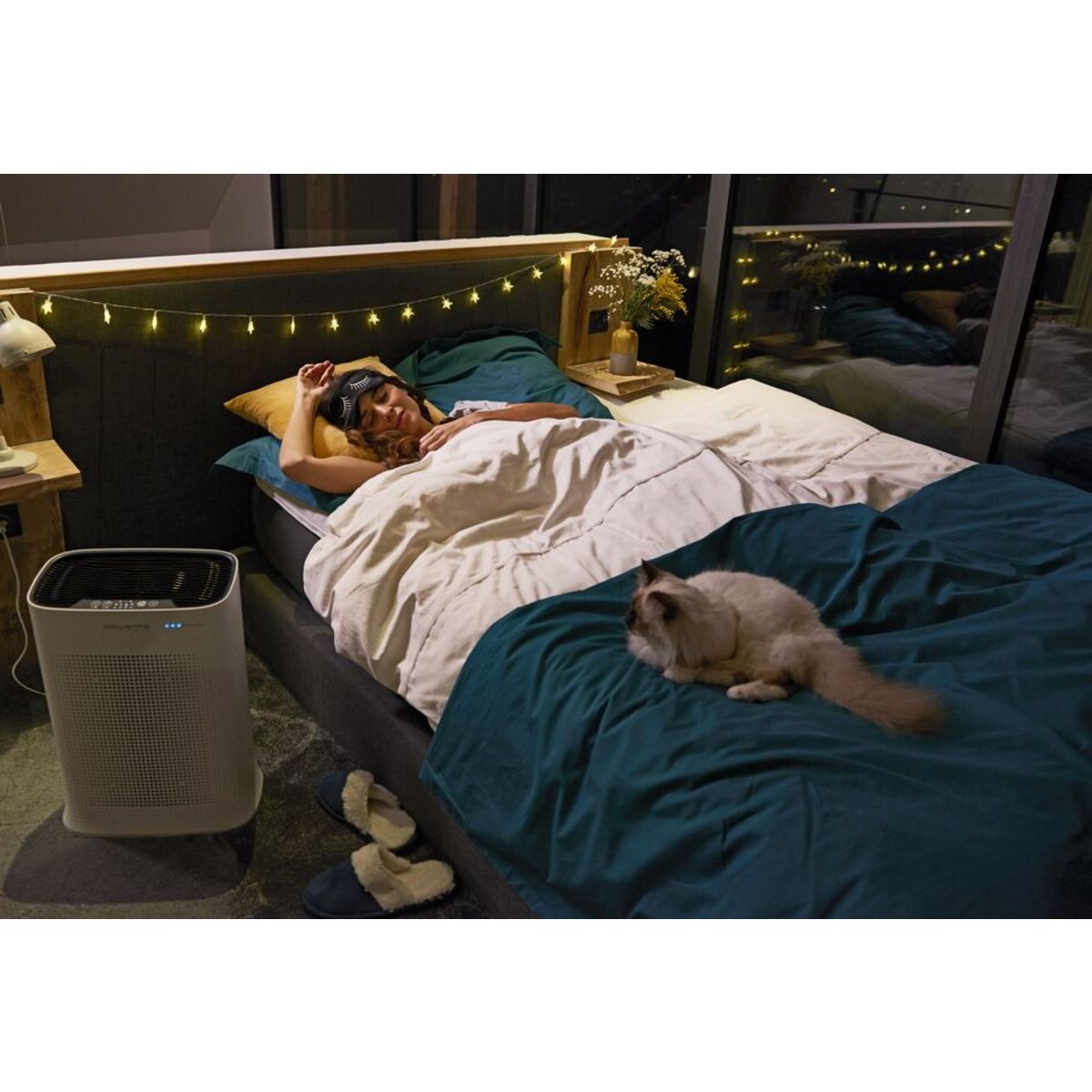 ROWENTA Purificateur d'air PU3040F0- Blanc