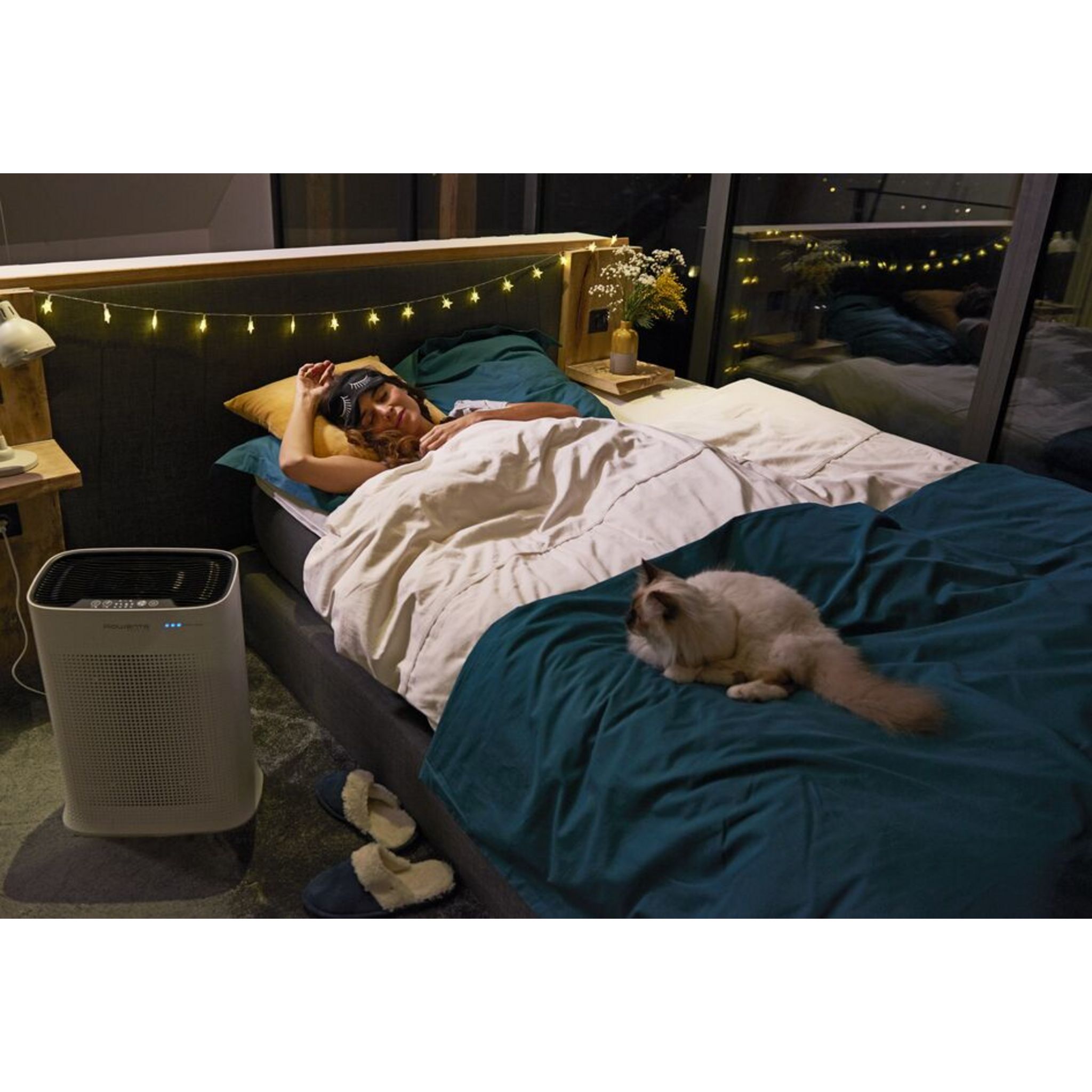 Voir la diapositive 12 : ROWENTA Purificateur d'air PU3040F0- Blanc