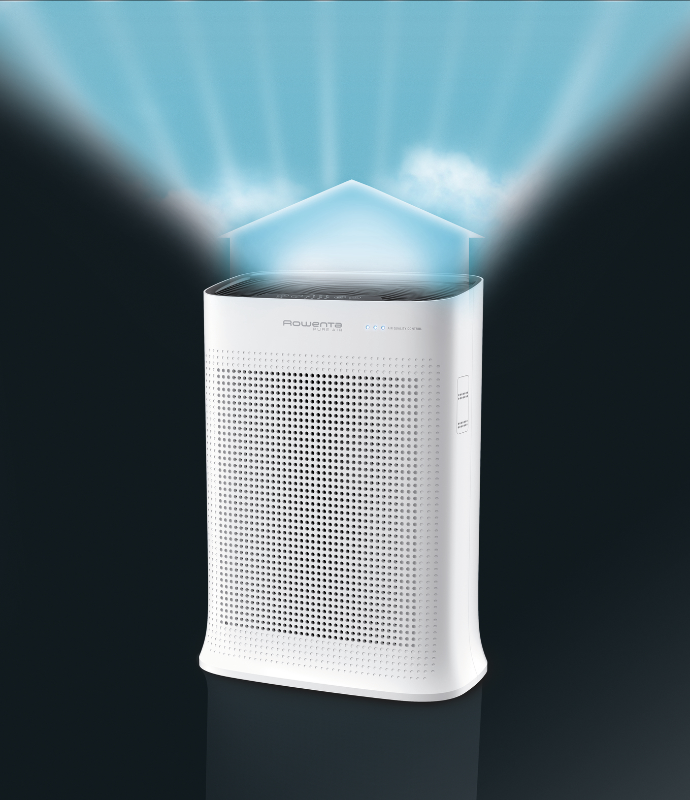 Voir la diapositive 5 : ROWENTA Purificateur d'air PU3040F0- Blanc