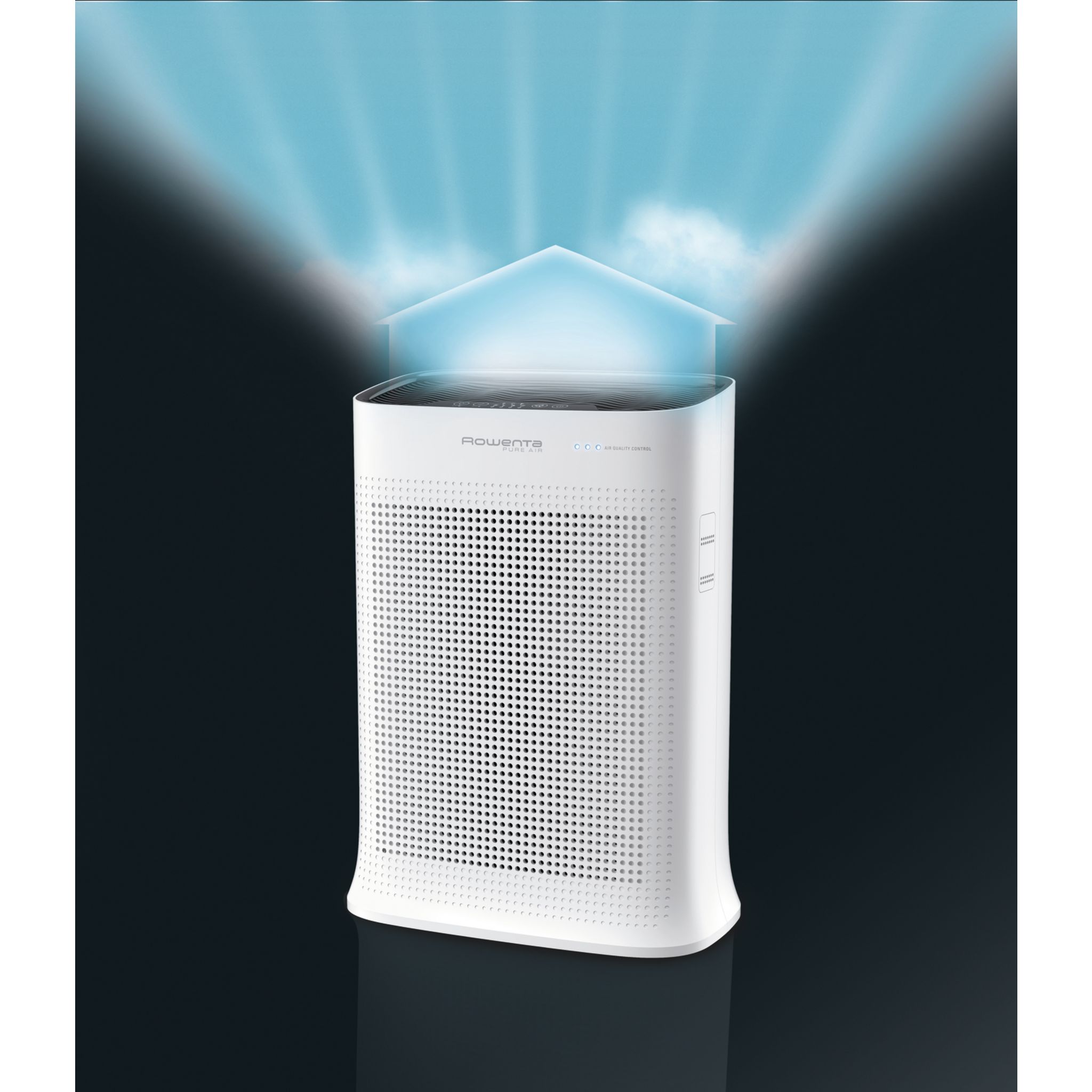Voir la diapositive 5 : ROWENTA Purificateur d'air PU3040F0- Blanc