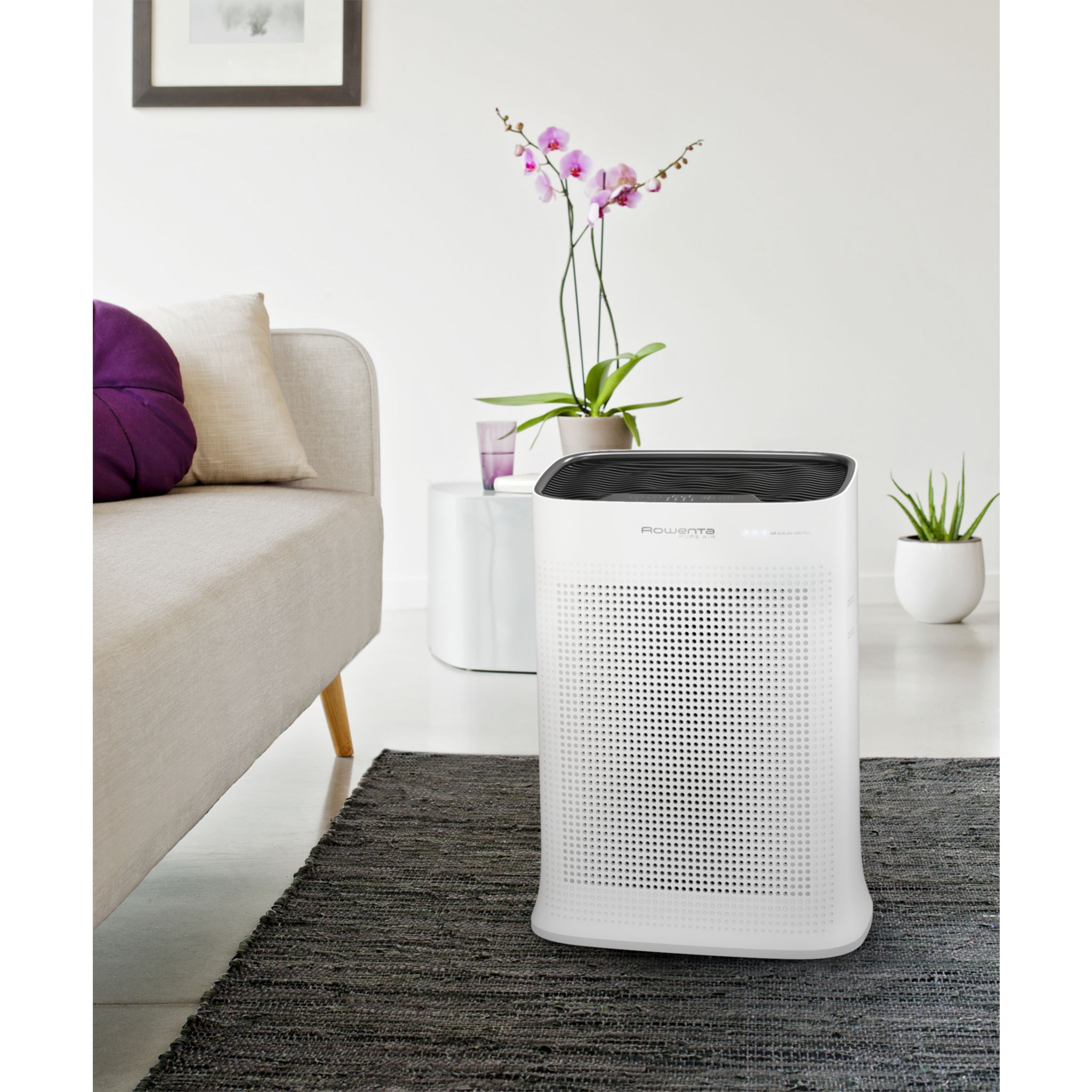 Voir la diapositive 6 : ROWENTA Purificateur d'air PU3040F0- Blanc