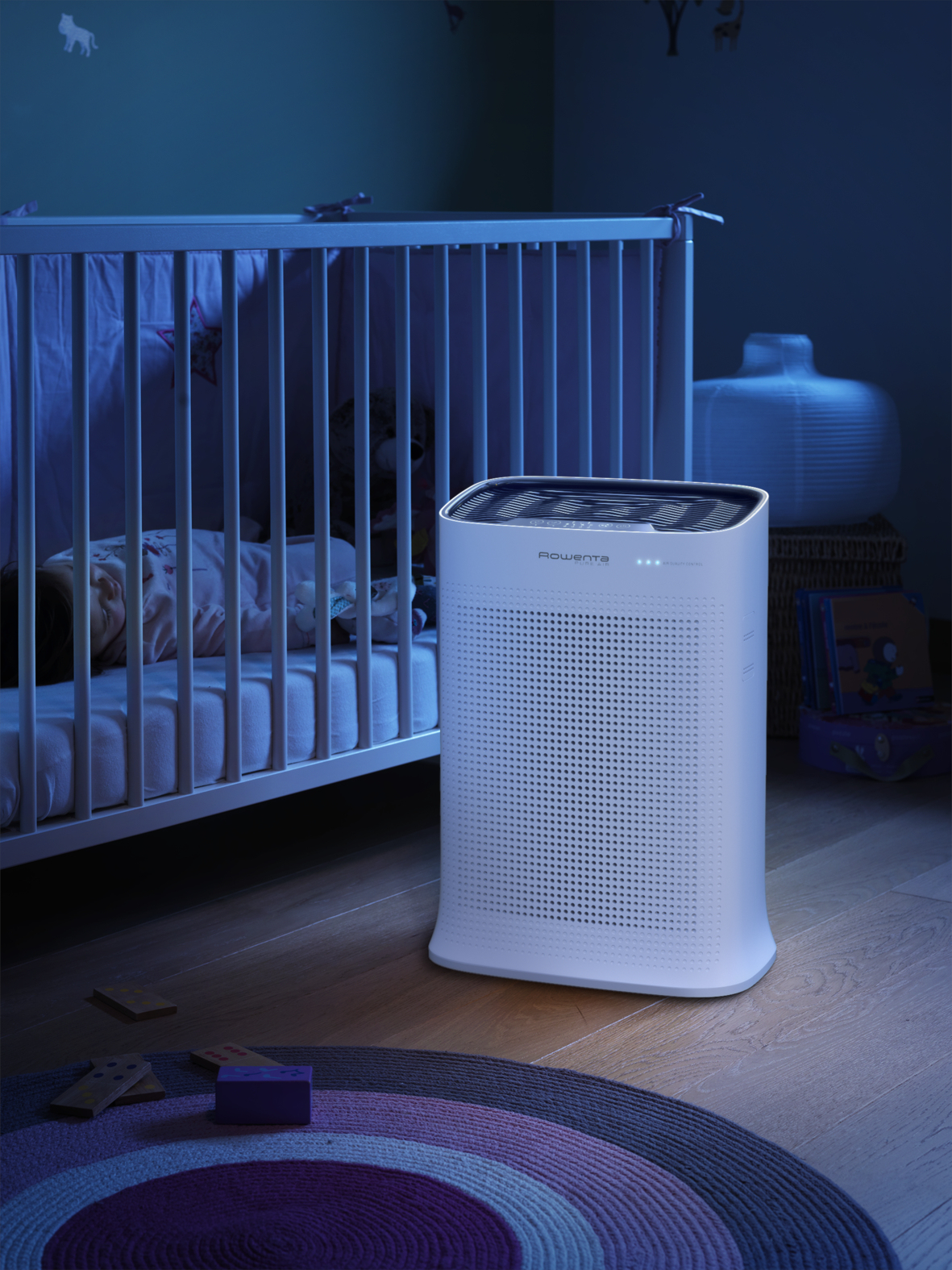 Voir la diapositive 8 : ROWENTA Purificateur d'air PU3040F0- Blanc