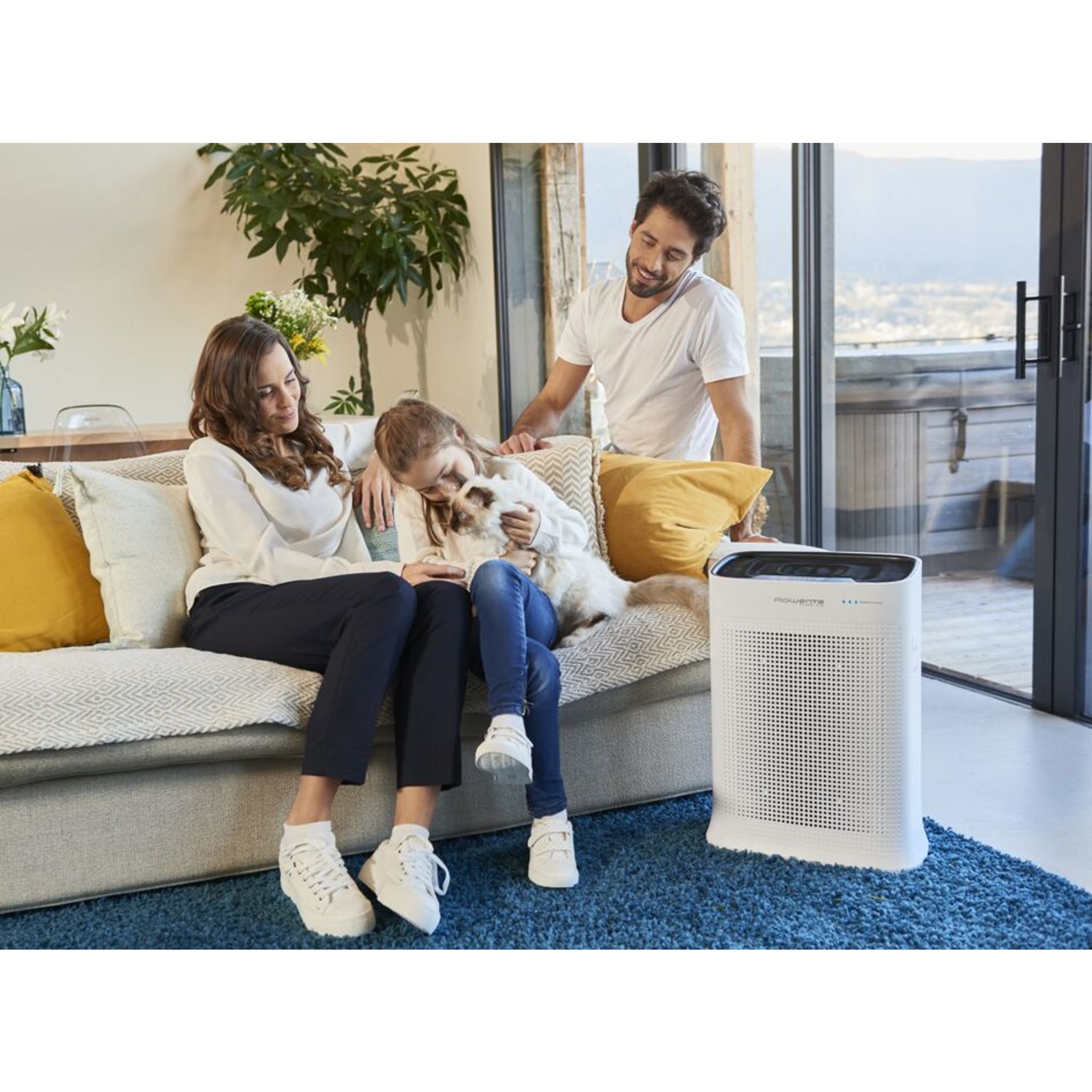 Voir la diapositive 11 : ROWENTA Purificateur d'air PU3040F0- Blanc