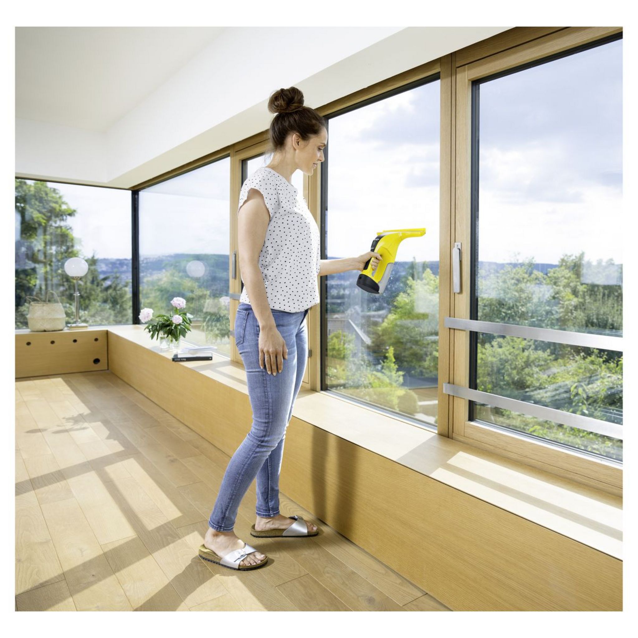 Voir la diapositive 4 : KARCHER Nettoyeur vitres WV6 PLUS - Jaune