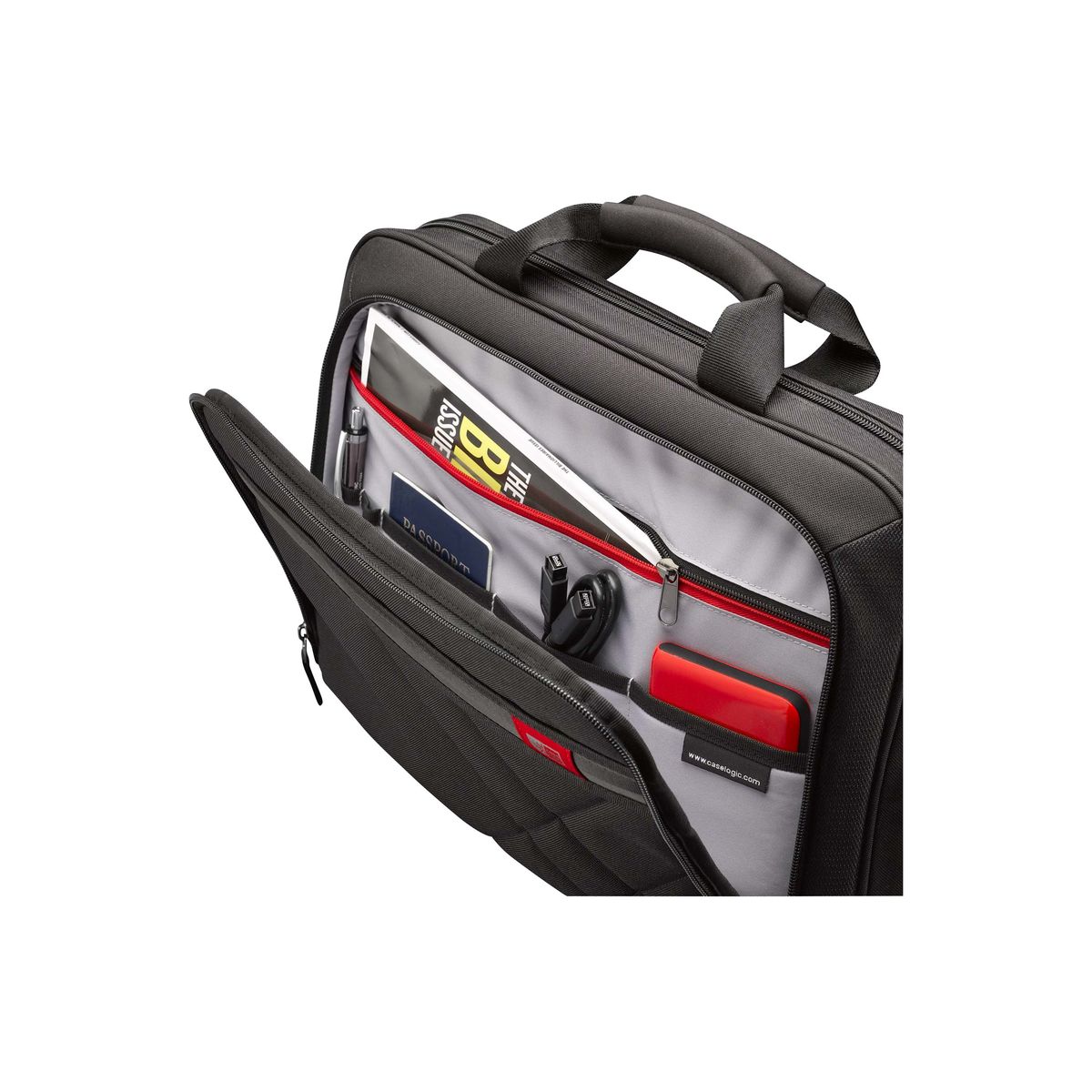 Voir la diapositive 5 : CASE LOGIC Sacoche PC 16P/POW BKPOWERPACK DLC115 - Noire