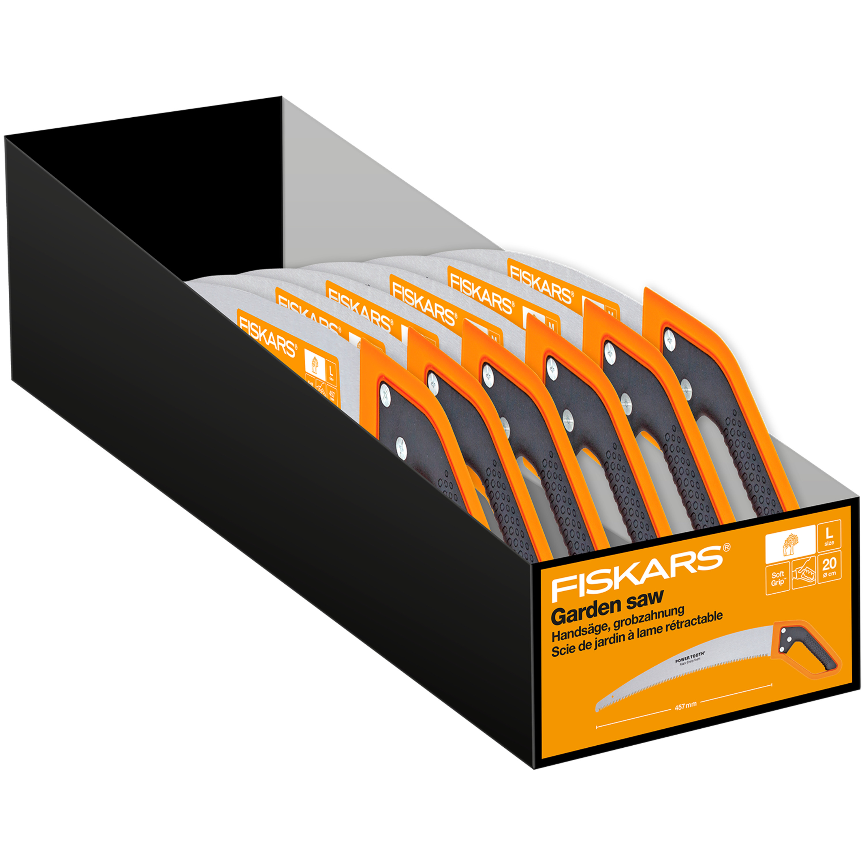 Voir la diapositive 3 : FISKARS Scie à lame fixe - 47cm - SW47