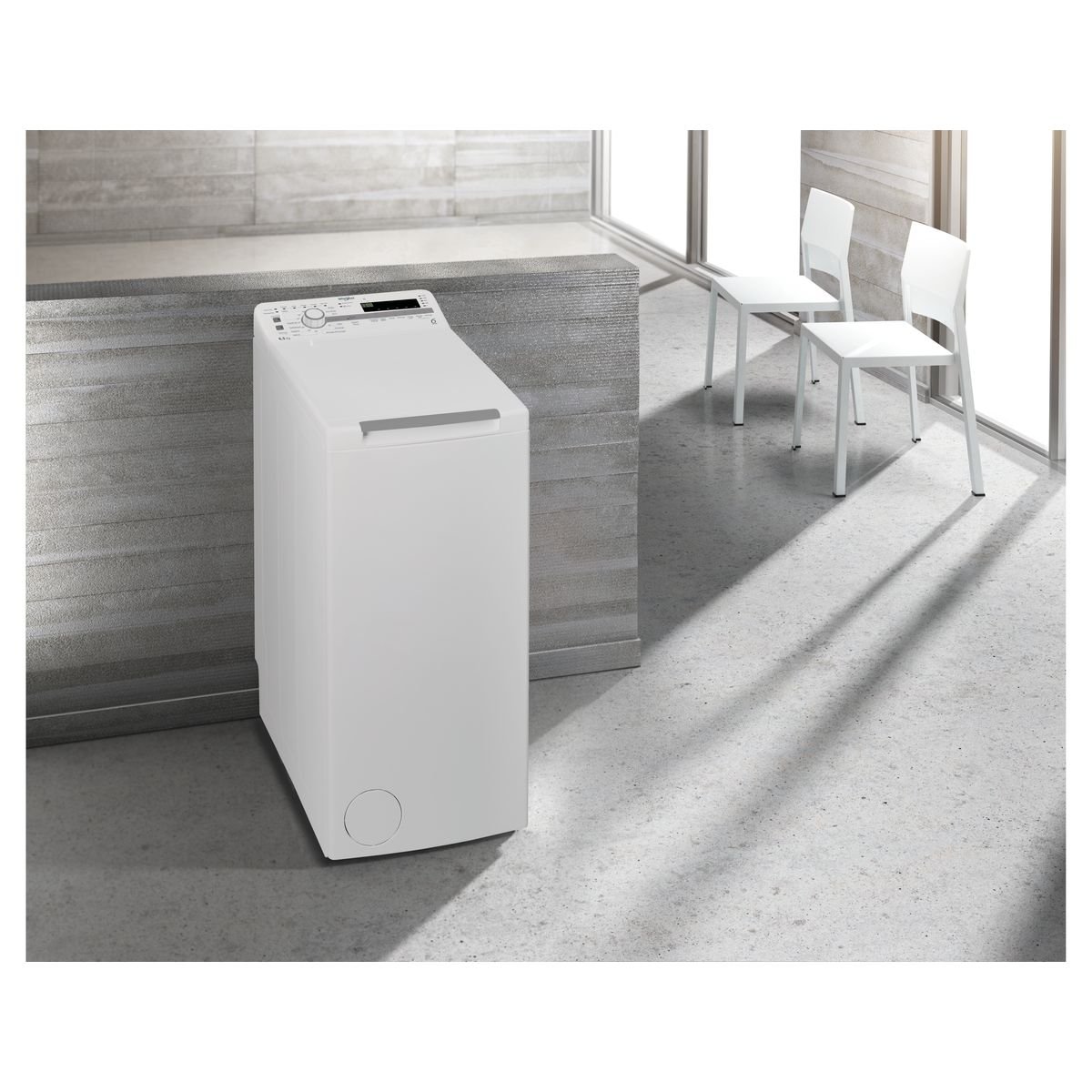 Voir la diapositive 2 : WHIRLPOOL Lave linge top TDLR6237 FR/N, 6 kg, 1200 T/min