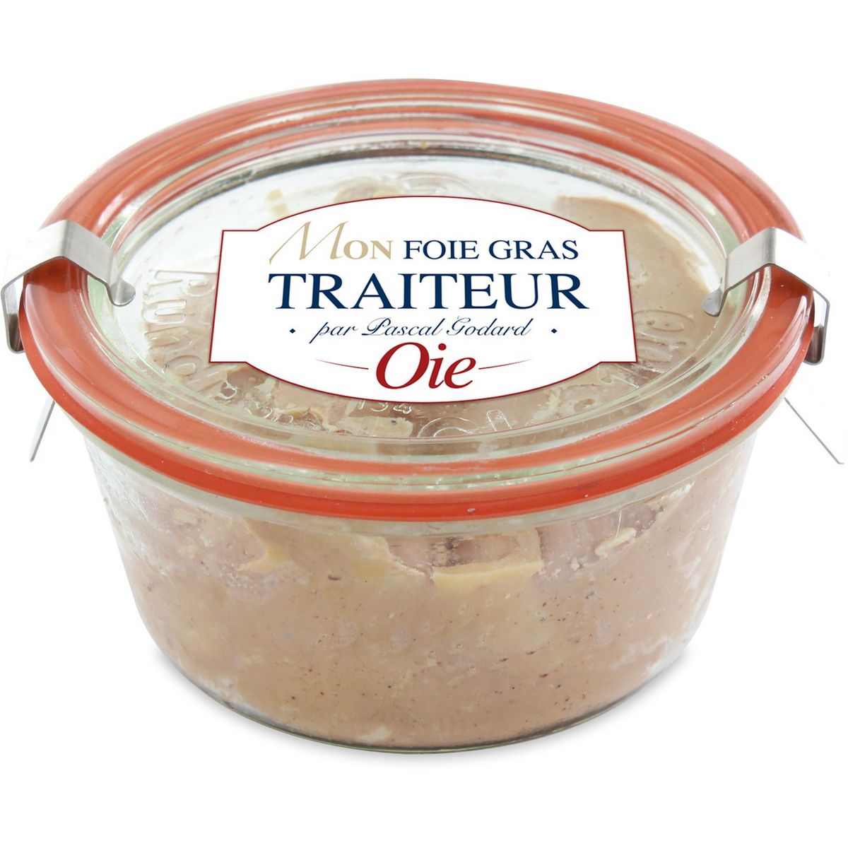 Foie gras d'oie entier en bocal weck 180g