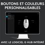 Voir la diapositive 10 : LOGITECH Souris Gaming G203 LIGHTSYNC Filaire RVB