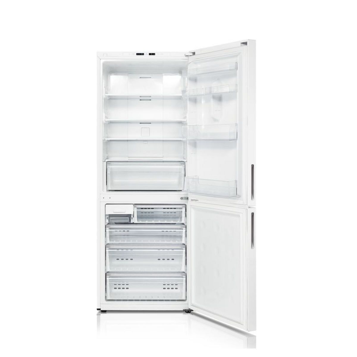 SAMSUNG Réfrigérateur combiné RL4323RBAWW, Froid ventilé No frost - Blanc