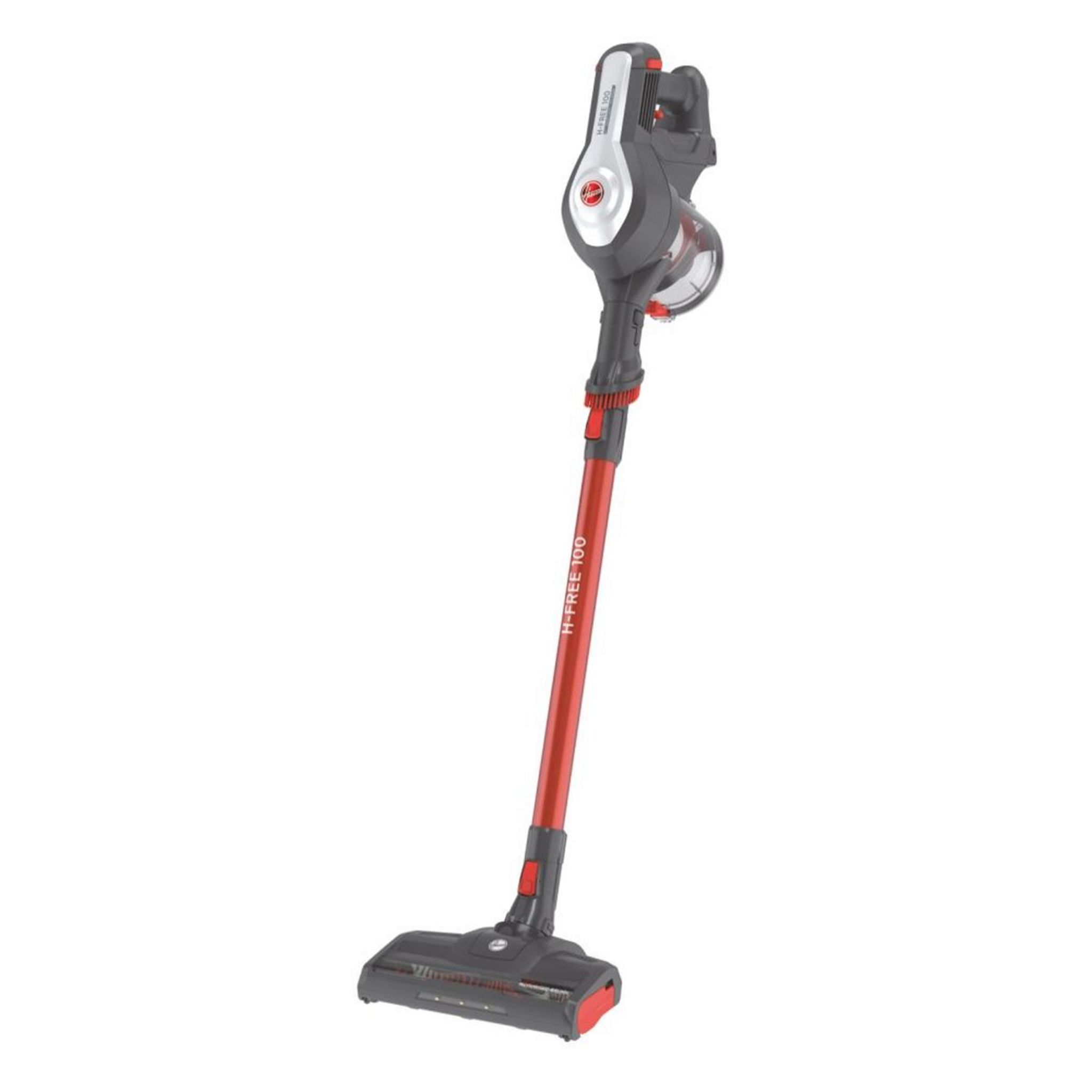 Voir la diapositive 4 : HOOVER Aspirateur balai HF122AH - Rouge