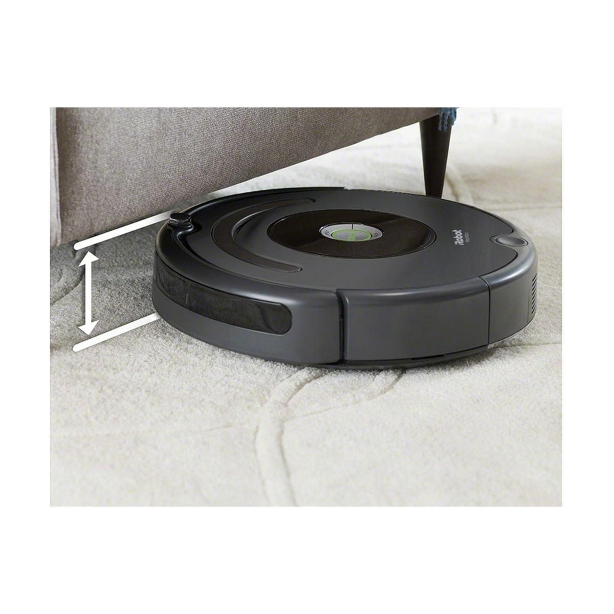 IROBOT Aspirateur robot connecté ROOMBA R697 - Noir