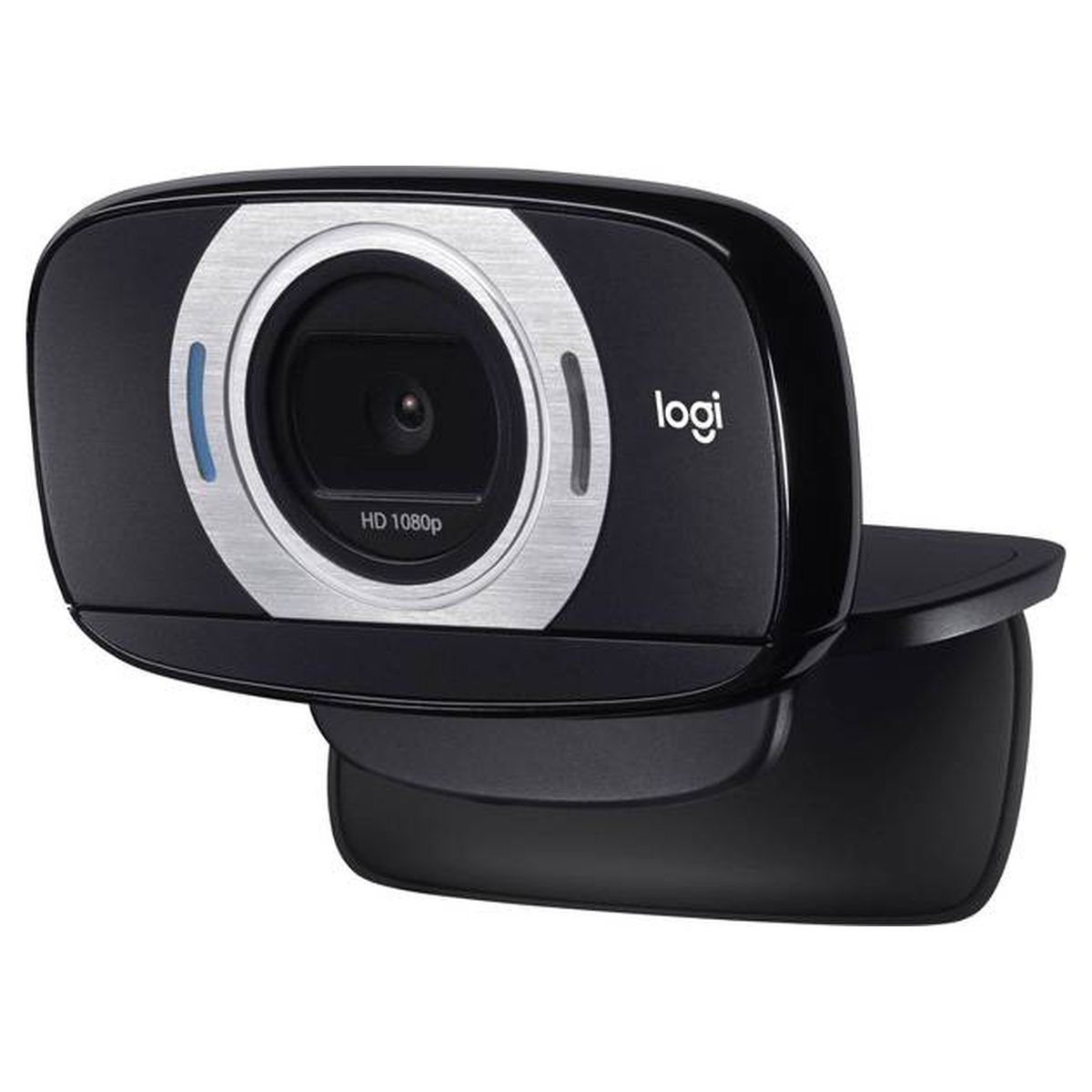 Voir la diapositive 3 : LOGITECH WEBCAM HD C615 Noire et aluminium