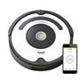 Voir la diapositive 3 : IROBOT Aspirateur robot connecté Roomba R675040 - Blanc et noir