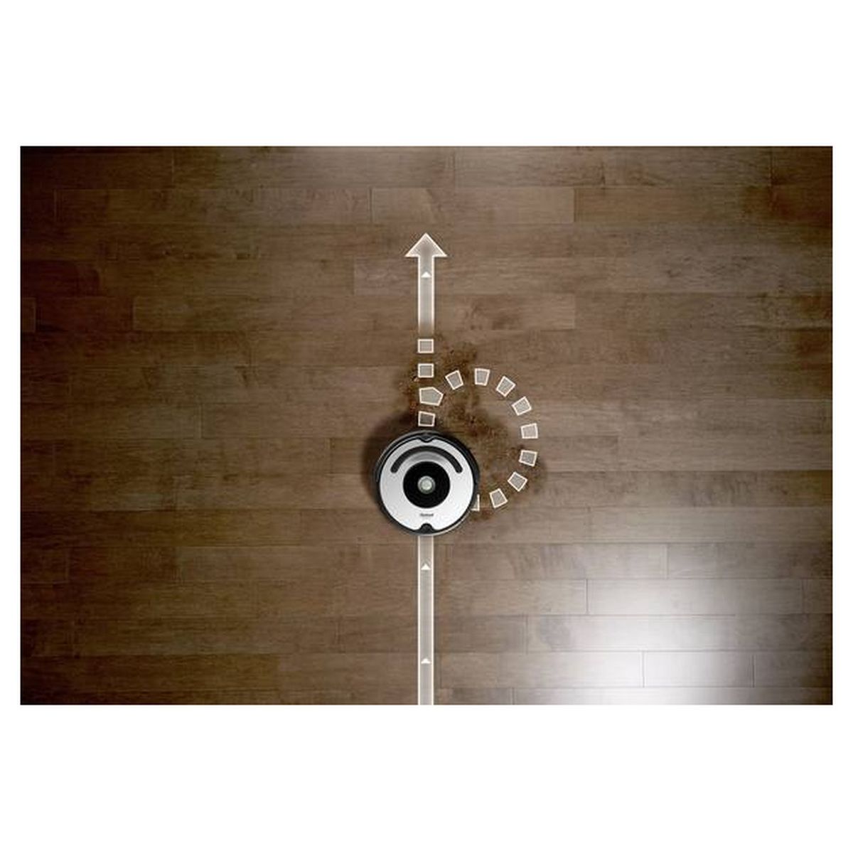 IROBOT Aspirateur robot connecté Roomba R675040 - Blanc et noir