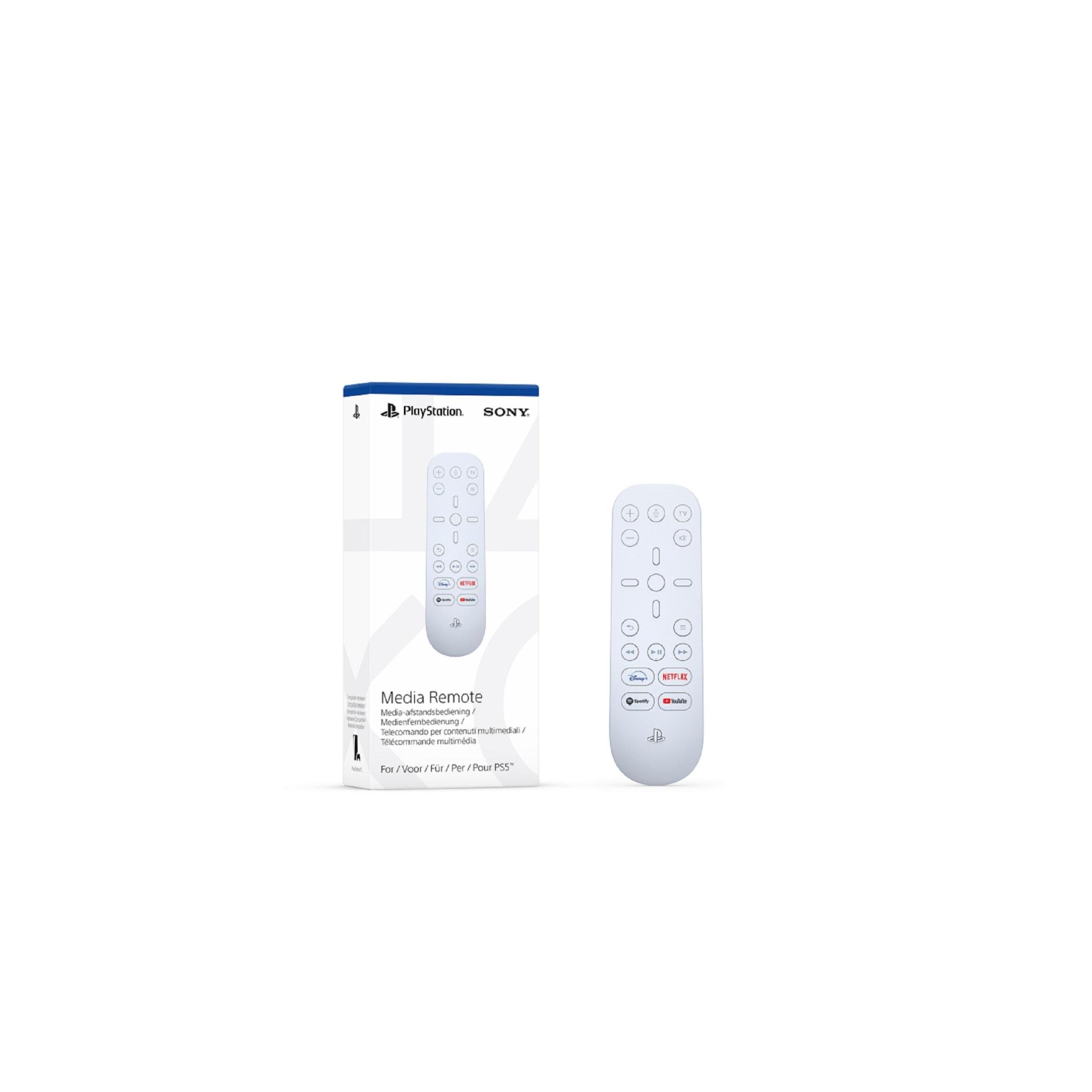 SONY Télécommande multimédia blanche pour PS5