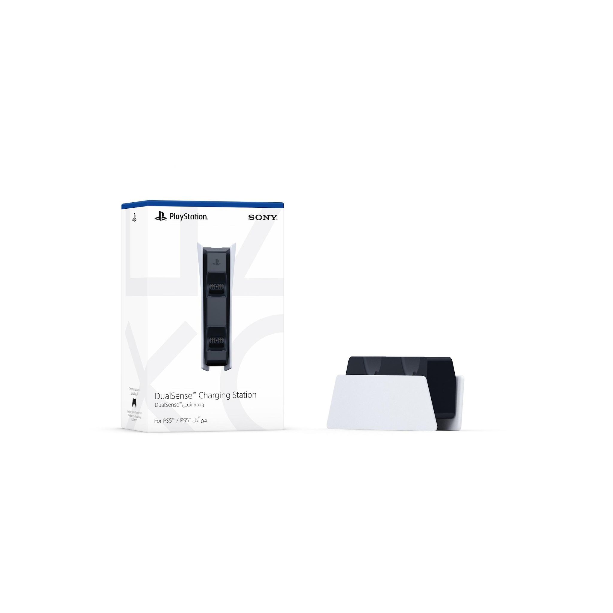 SONY Station de rechargement sans fil DualSense Noir et blanc pour PS5