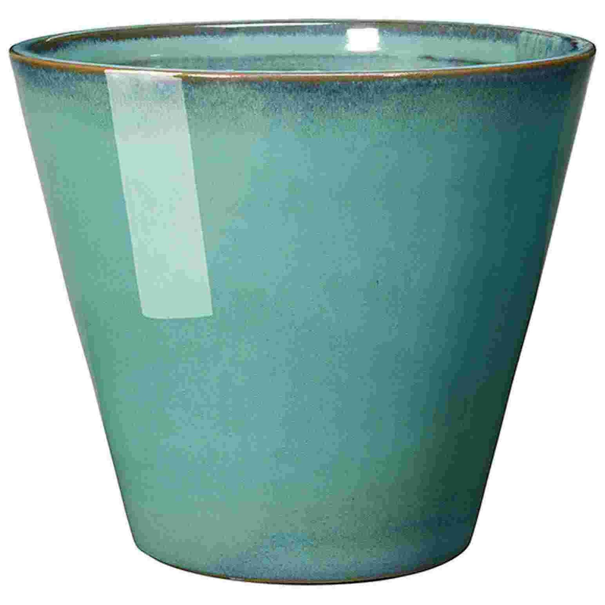 DEROMA Pot terre cuite kinfolk menthol Diam.23 cm pas cher - Auchan.fr