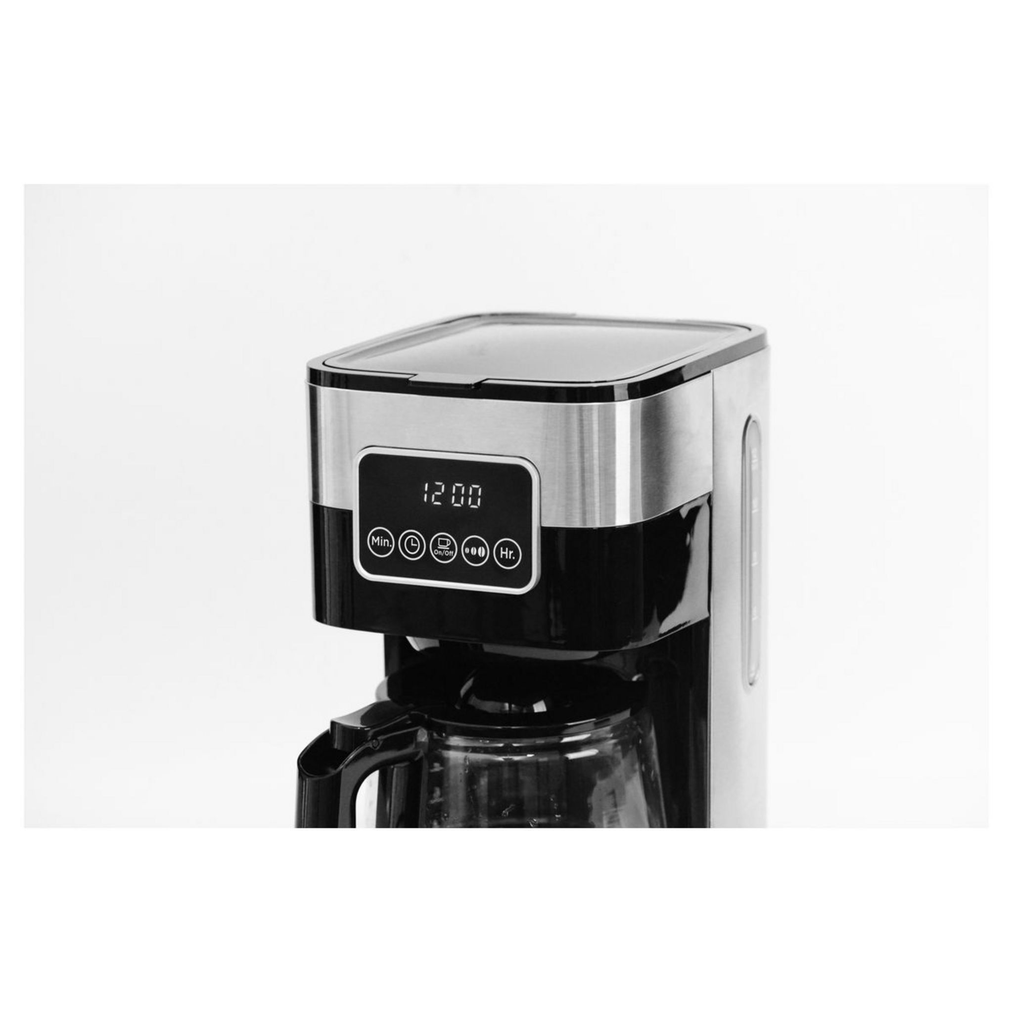 Voir la diapositive 3 : QILIVE Cafetière à filtre 77177 - Inox et noir