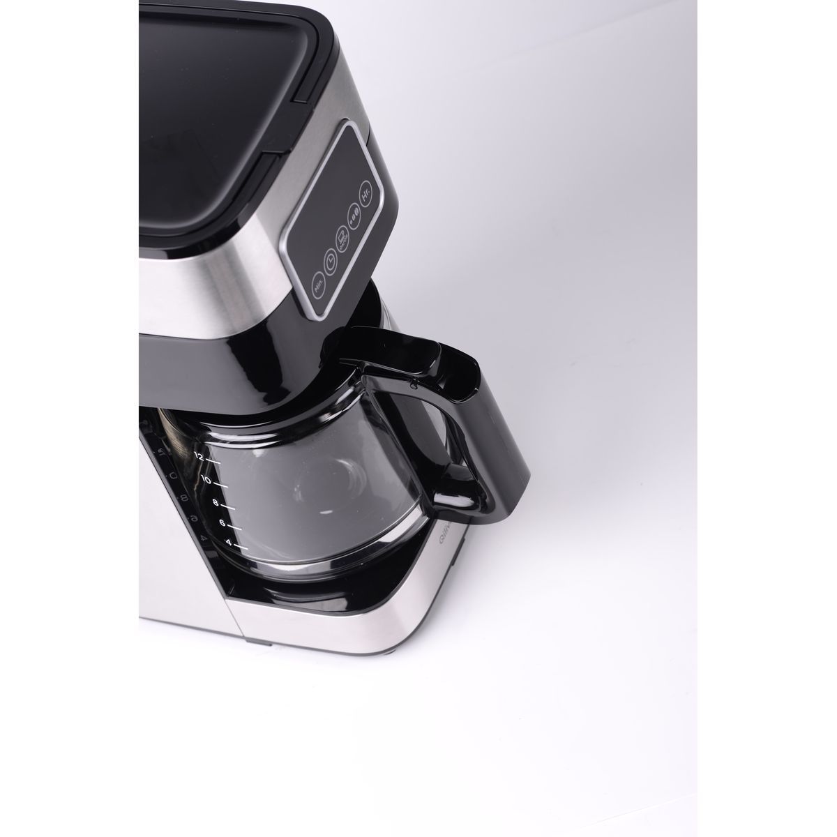 QILIVE Cafetière à filtre 77177 - Inox et noir