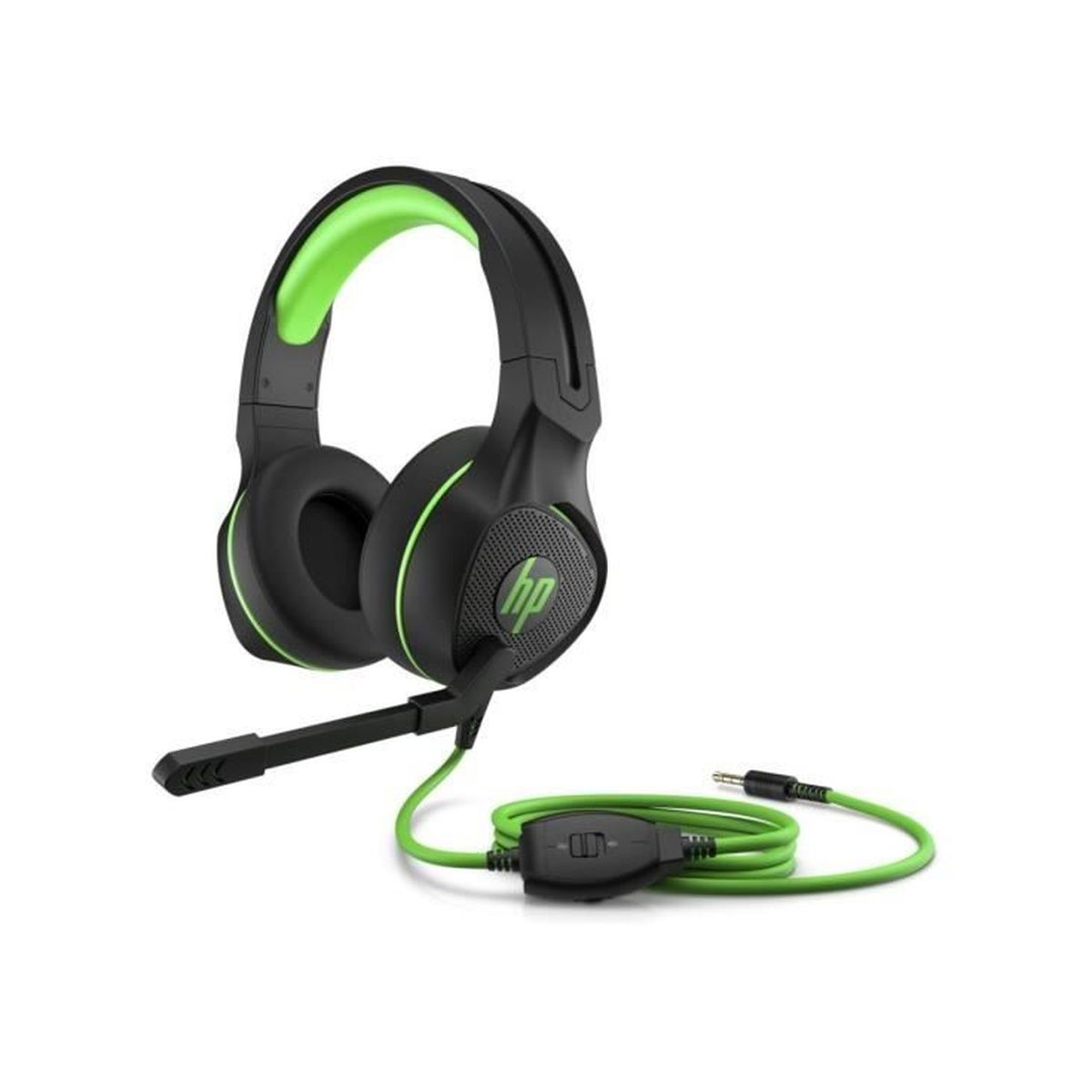 Voir la diapositive 3 : HP Casque Gaming PAVILION 4004BX31AA -Noir et vert
